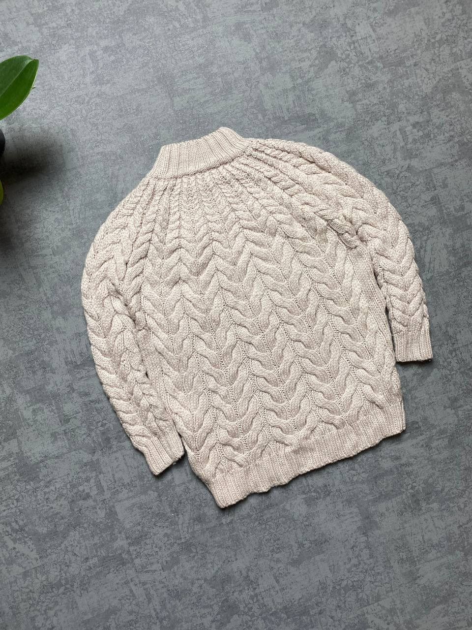 Sezane Ia Maille Sezane Wool coarse knitted Sweater Size S / US 4 / IT 40 - 9 Thumbnail