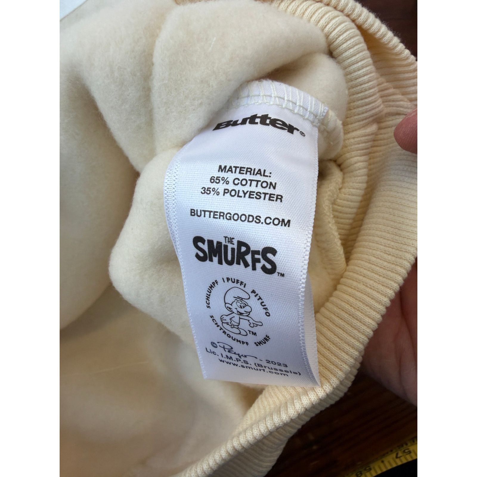 Butter Goods Butter Goods x The Smurfs Lazy Logo Pullover Hoodie Size US S / EU 44-46 / 1 - 8 Thumbnail