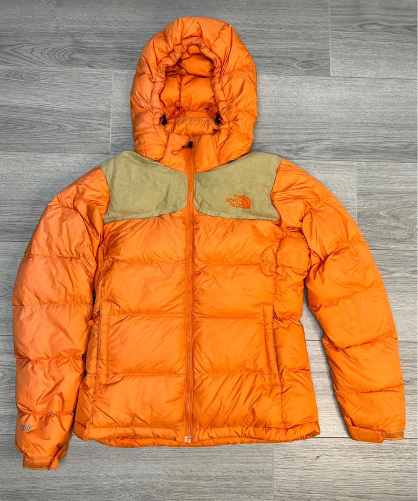 The North Face The North Face Orange Nuptse 700 Small Unisex Size US S / EU 44-46 / 1 - 1 Thumbnail