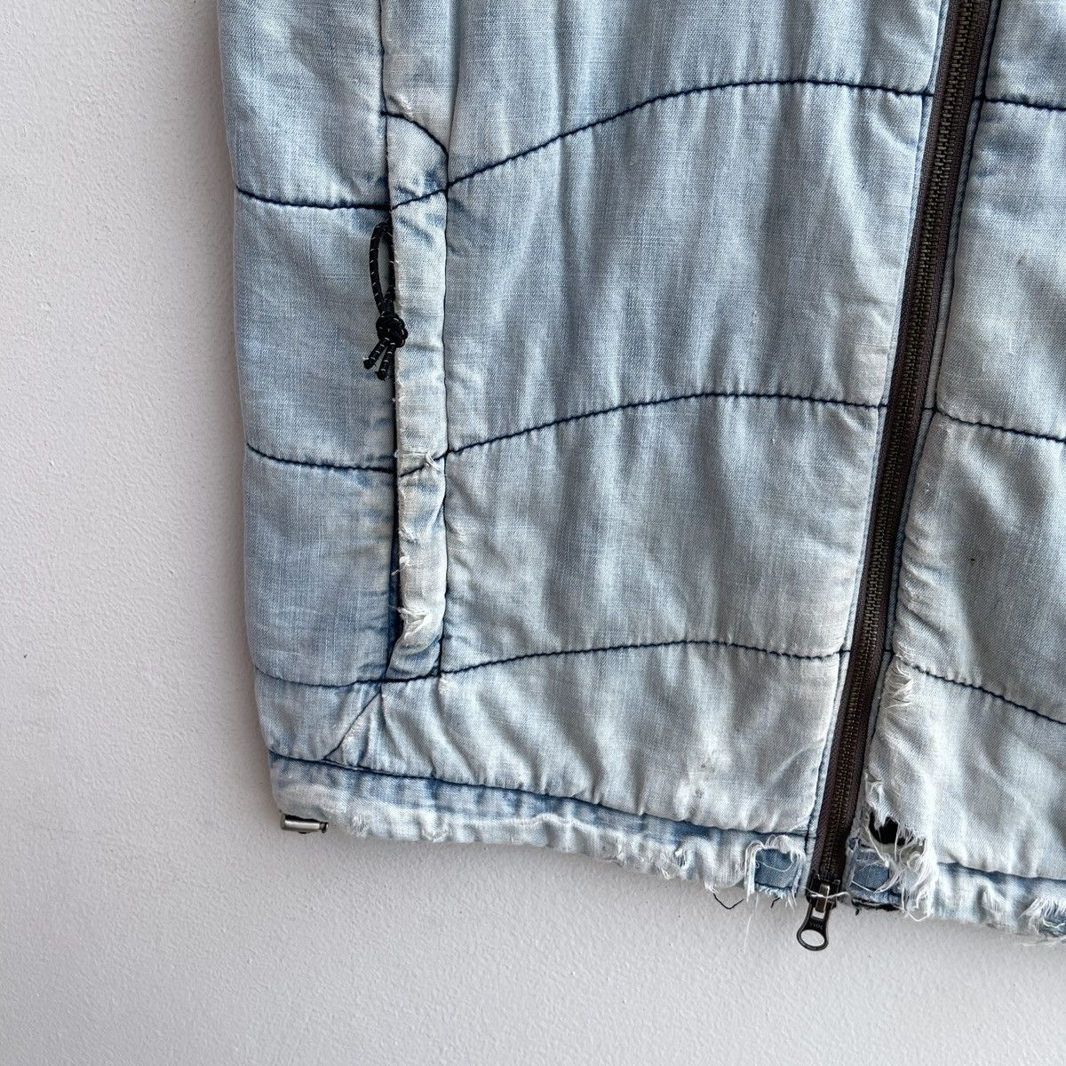 The North Face Purple Label Vintage The North Face Purple Label Denim Puffer Vest Size US M / EU 48-50 / 2 - 7 Thumbnail