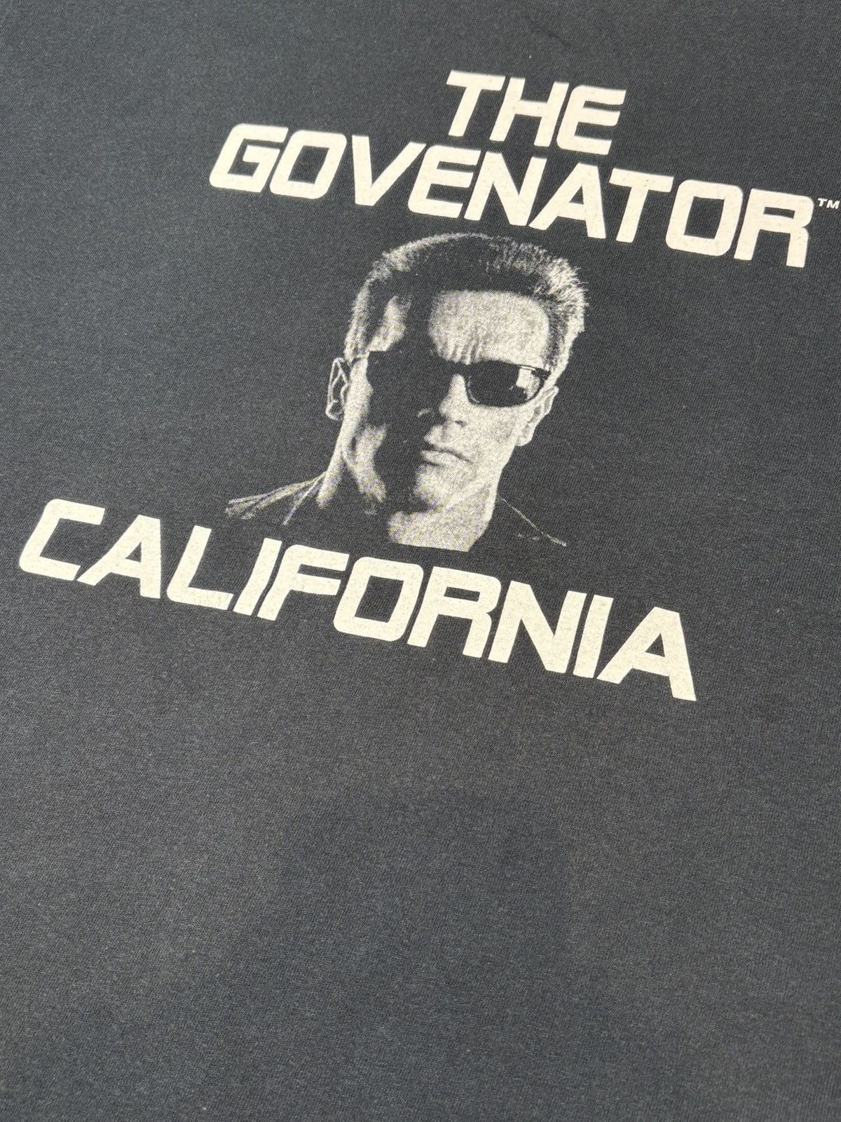 Other Vintage Y2K “The Govenator” California Tee (Black) Size US L / EU 52-54 / 3 - 2 Thumbnail