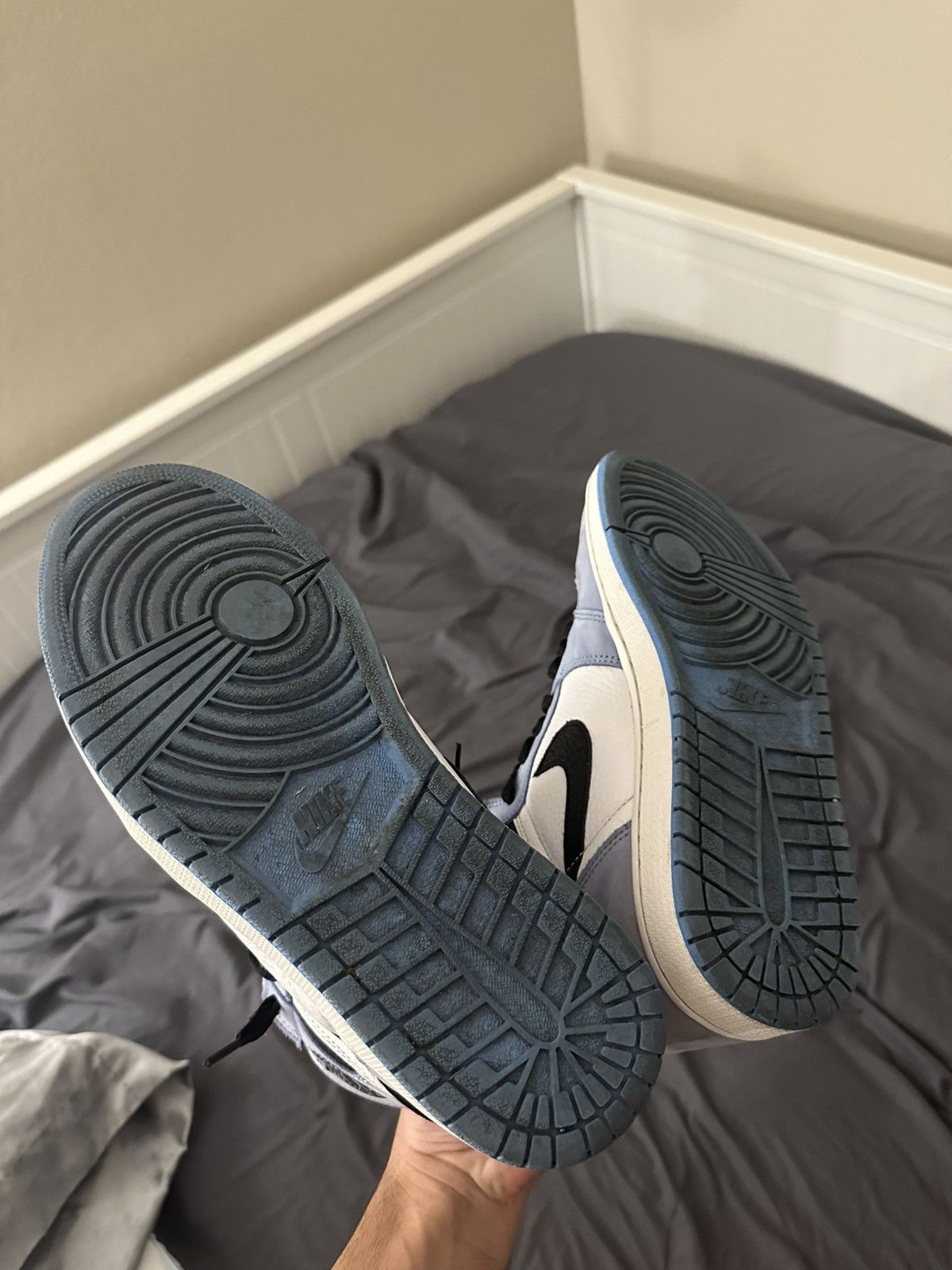 Jordan Brand × Nike Jordan 1 university blues Size US 10.5 / EU 43-44 - 3 Thumbnail