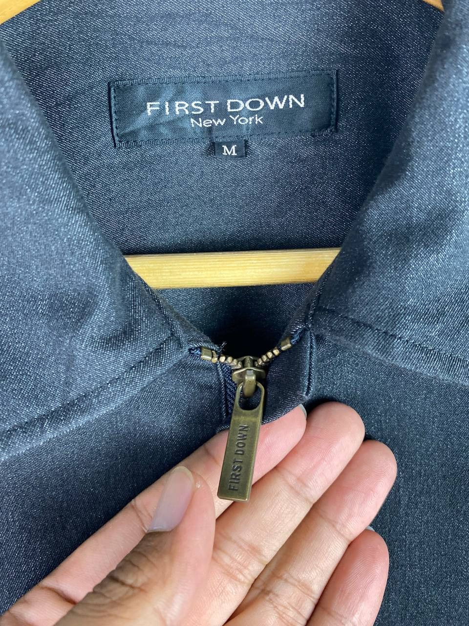 Japanese Brand vintage first down light jacket nice design Size US M / EU 48-50 / 2 - 4 Thumbnail