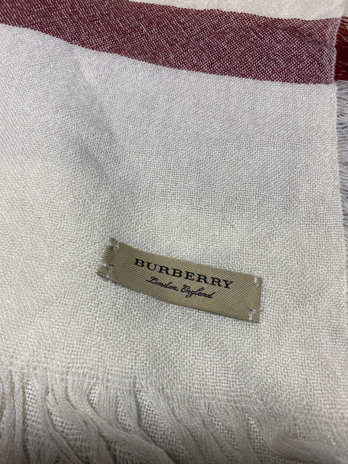 Burberry Burberry Large Check Merino Size ONE SIZE - 7 Thumbnail