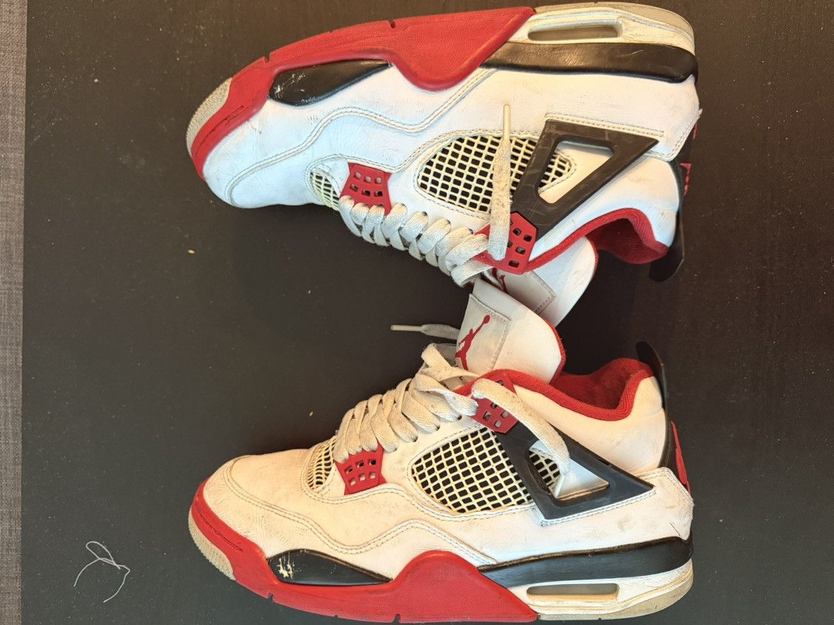 Jordan Brand Air Jordan 4 Fire Red Size US 8 / EU 41 - 4 Thumbnail