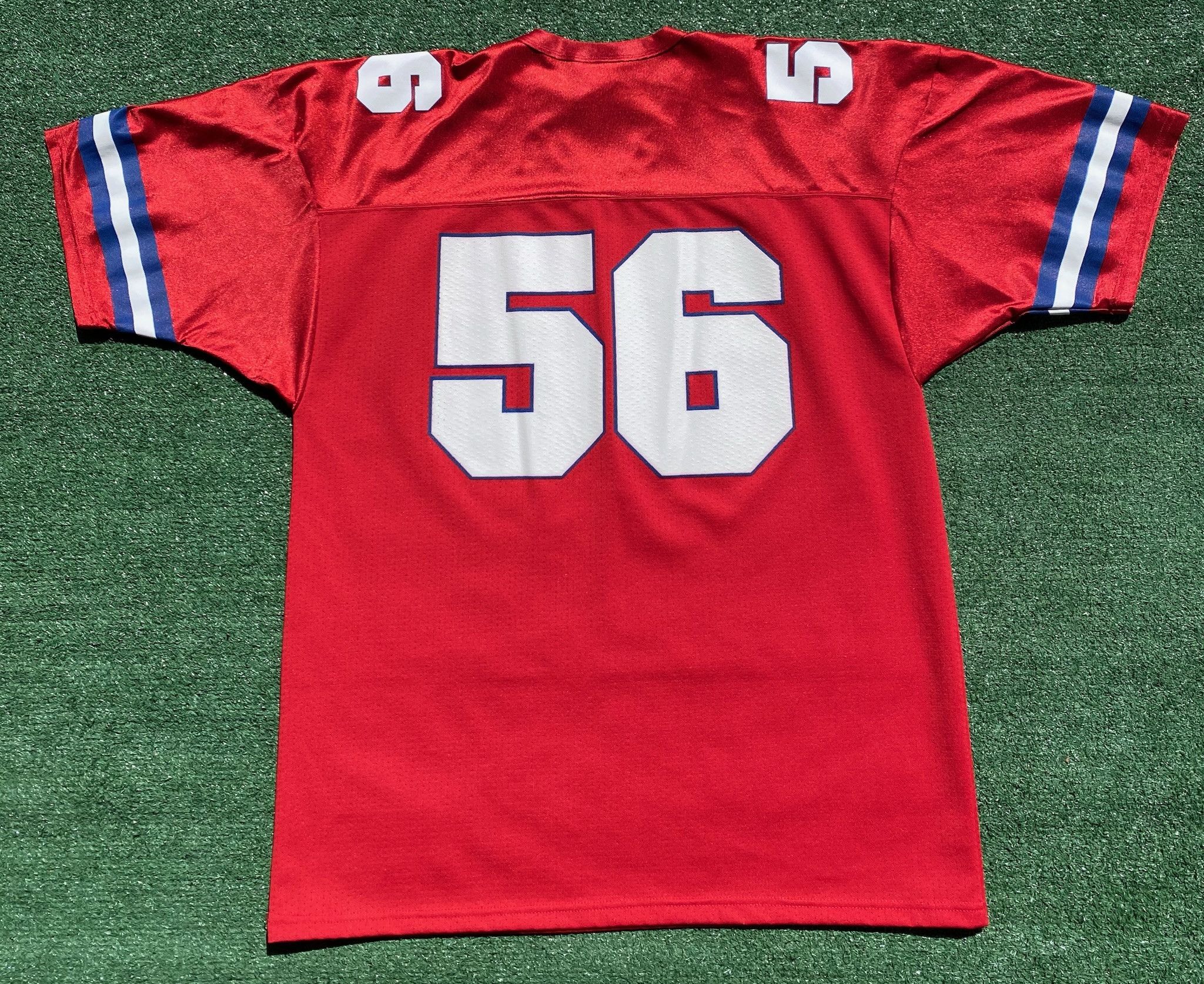 Majestic 90’s Majestic #56 Painted Football Jersey 2XL TALL Size US XXL / EU 58 / 5 - 6 Thumbnail