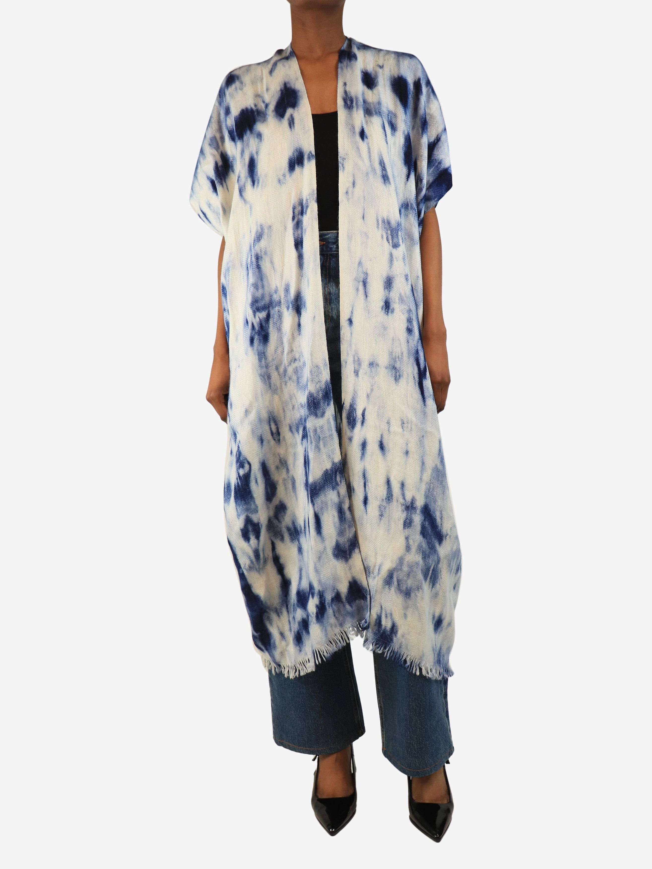 Other Blue and white Aline kaftan - One Size ONE SIZE - 1 Thumbnail