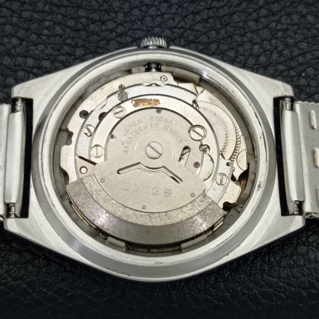 Seiko AUTOMATIC VINTAGE SEIKO JAPAN 6309A MENS WATCH a700417-1 Size 38 - 9 Thumbnail