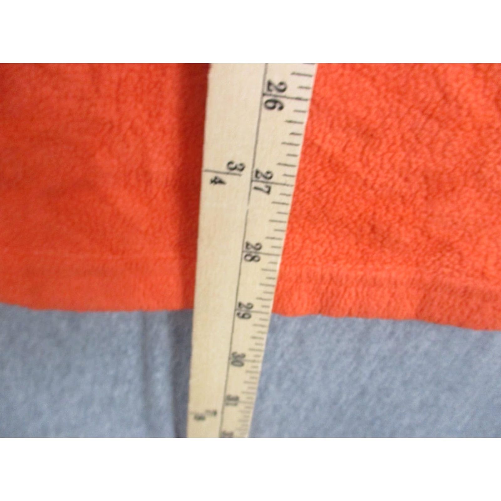 Nike VINTAGE Nike Pullover Mens Medium Orange Fleece Half Zip Embroidered Swoosh 90s USA Jacket Mens Size US M / EU 48-50 / 2 - 5 Thumbnail