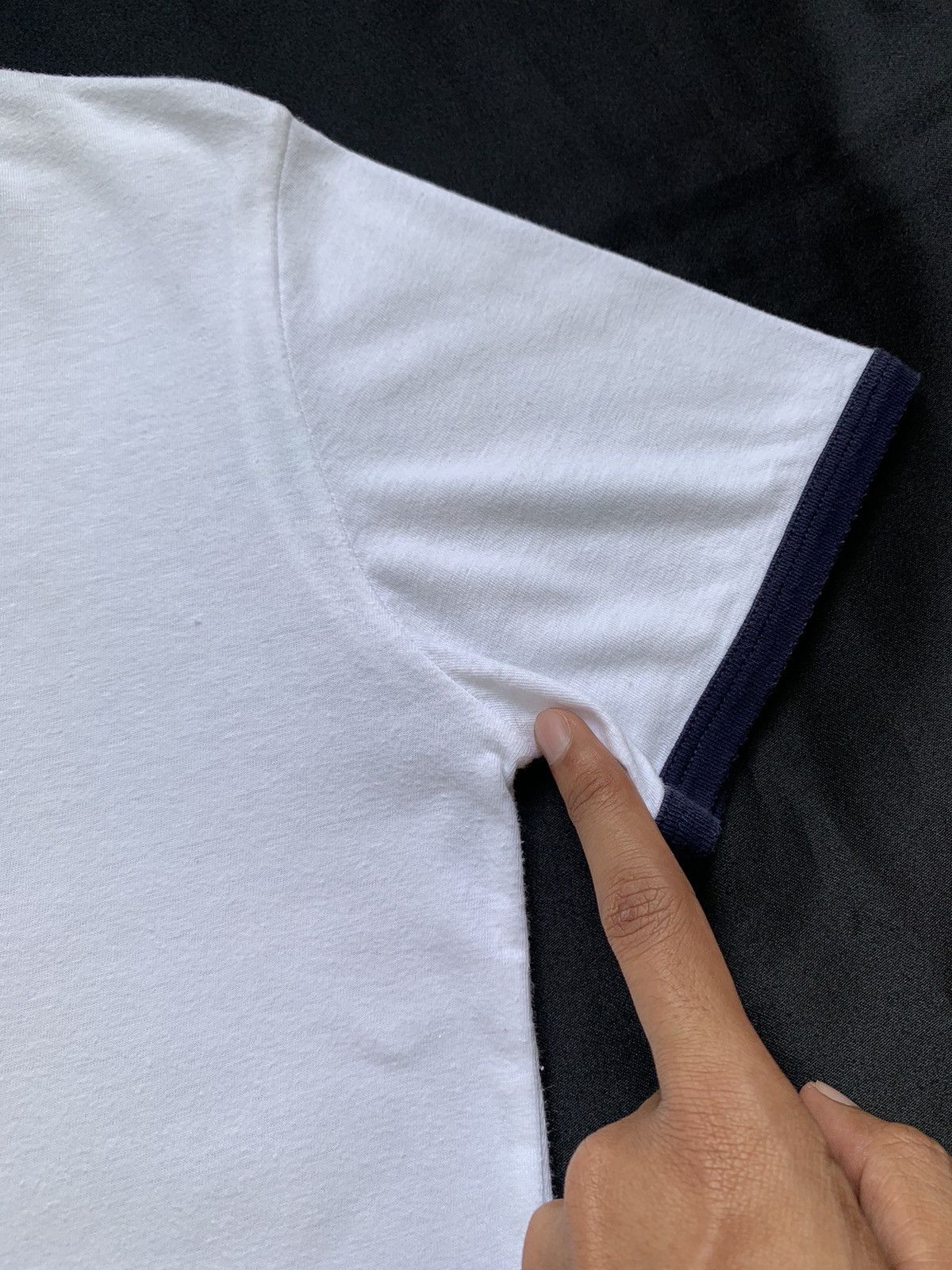 Dior 2022 Christian Dior "Lucky Dior" Ringer White Shirt Size L / US 10 / IT 46 - 9 Thumbnail