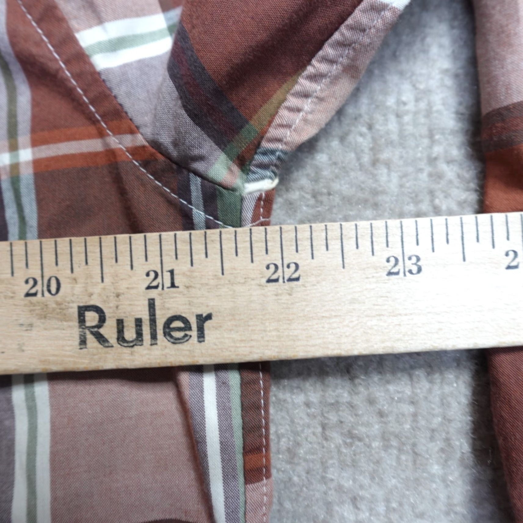 Patagonia Patagonia Shirt Large Brown Organic Cotton Plaid Button-Up Long Sleeve Mens L Size US L / EU 52-54 / 3 - 7 Thumbnail