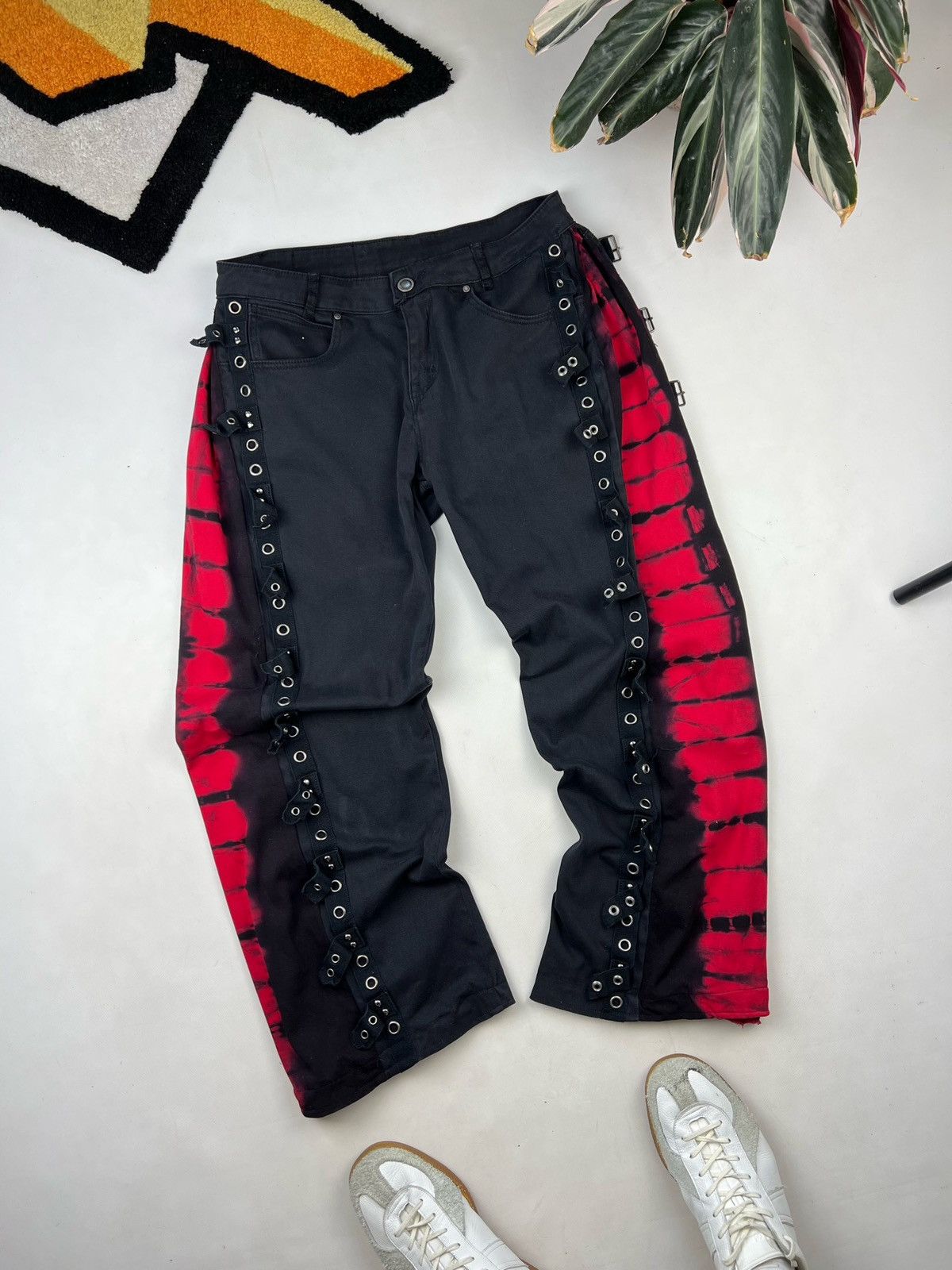 JNCO × Triple 5 Soul × Vintage Vintage 90s Y2K Baggy Rave Style Pants jeans Size US 30 / EU 46 - 2 Thumbnail