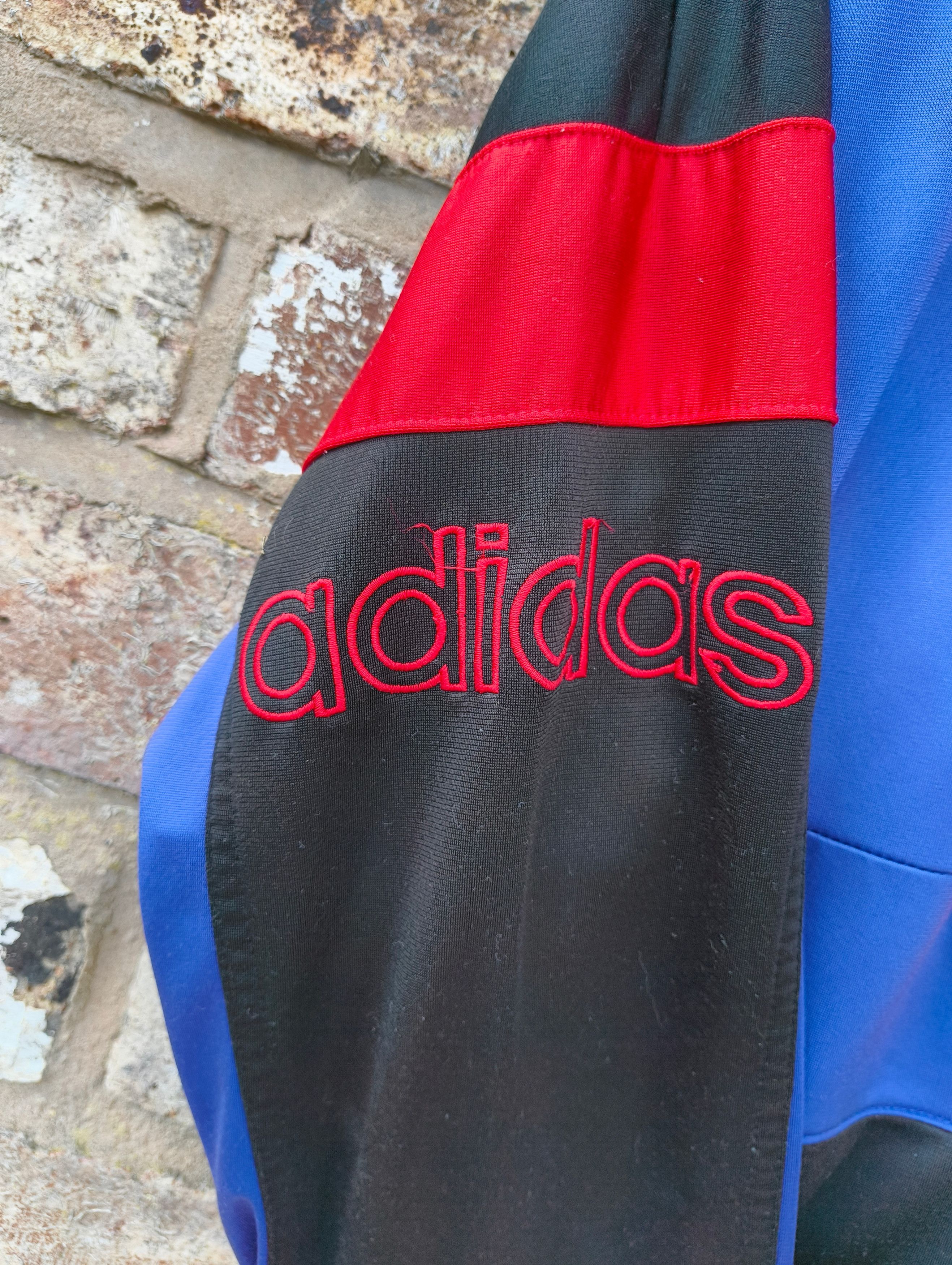 Adidas Vintage Adidas 1/4 zip jumper hoody retro 90's Size US S / EU 44-46 / 1 - 4 Thumbnail