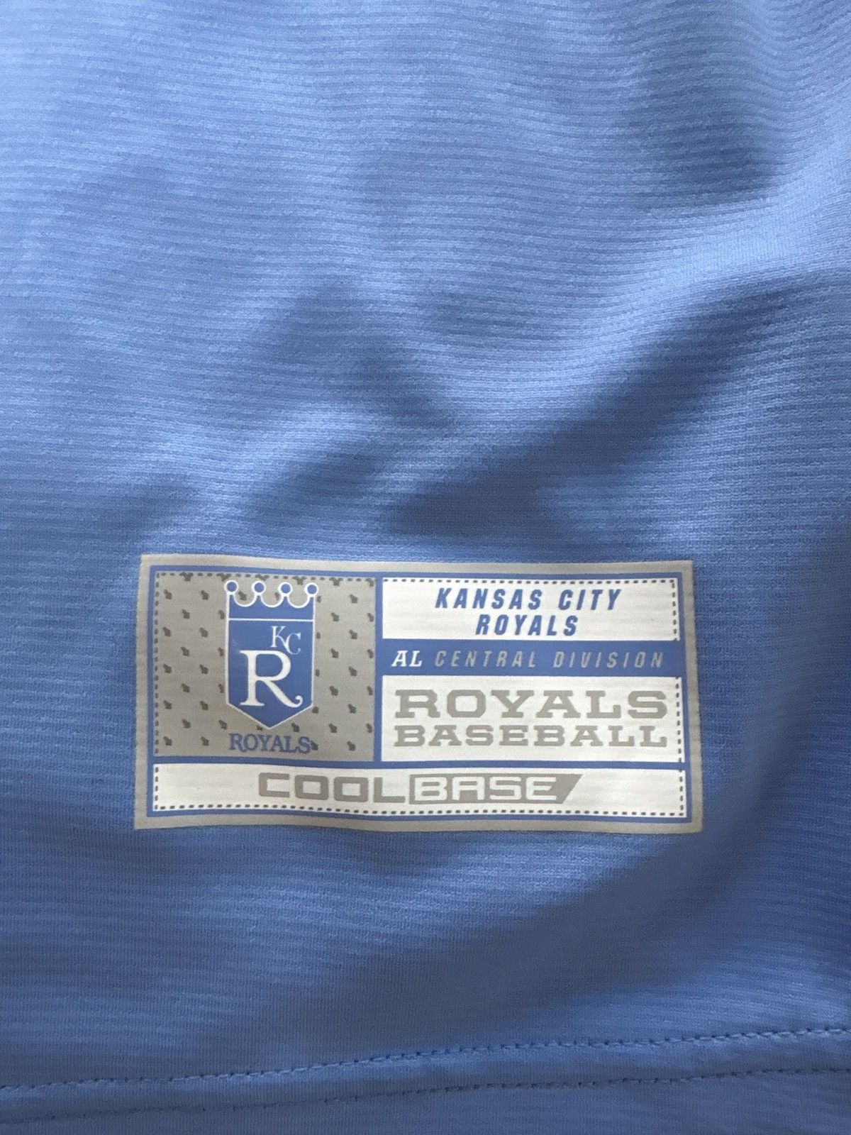 MLB KC Royals blue jersey Size US XL / EU 56 / 4 - 4 Thumbnail