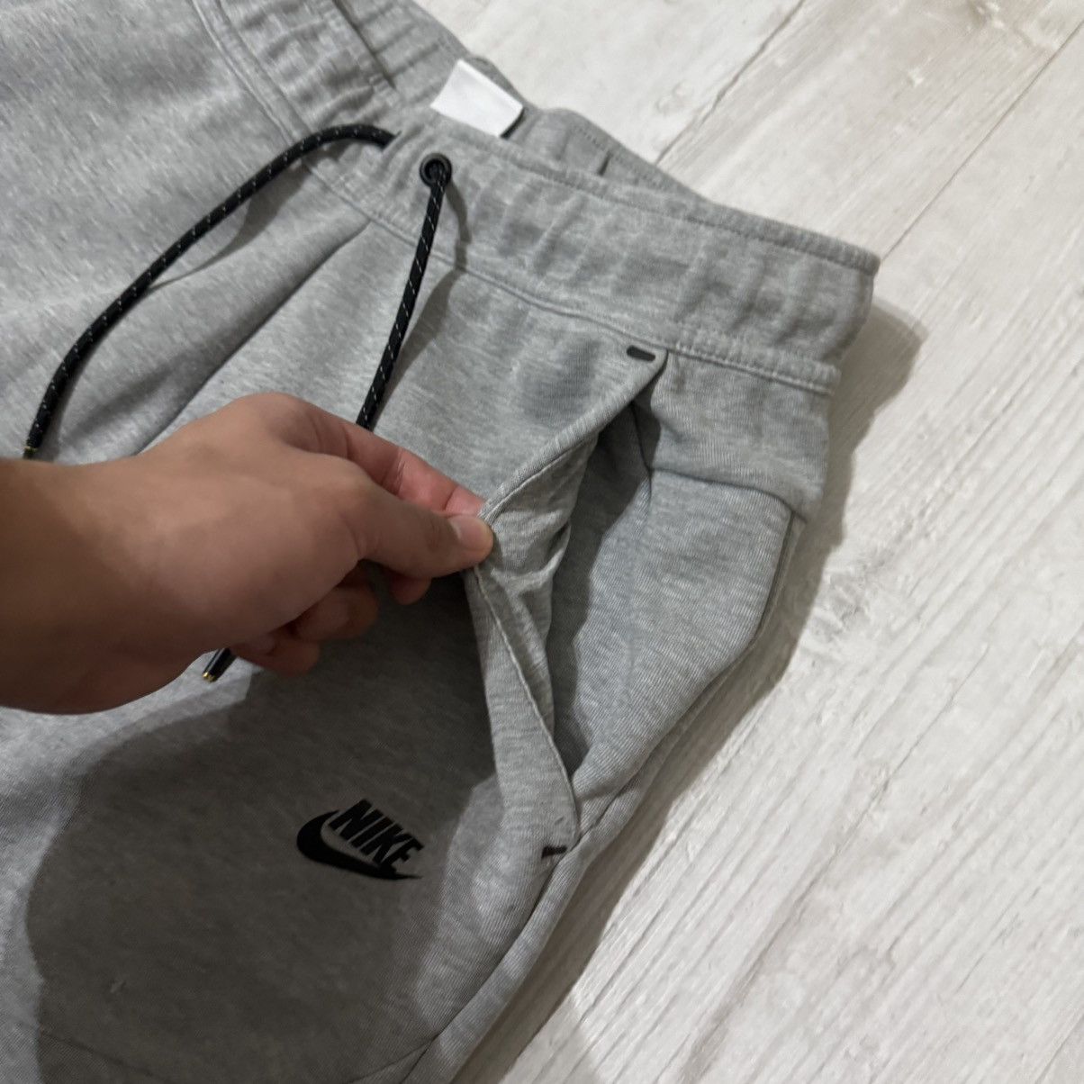 Nike Nike Tech Fleece Pants Grey Streetwear Drill Sweatpants Size US 30 / EU 46 - 5 Thumbnail