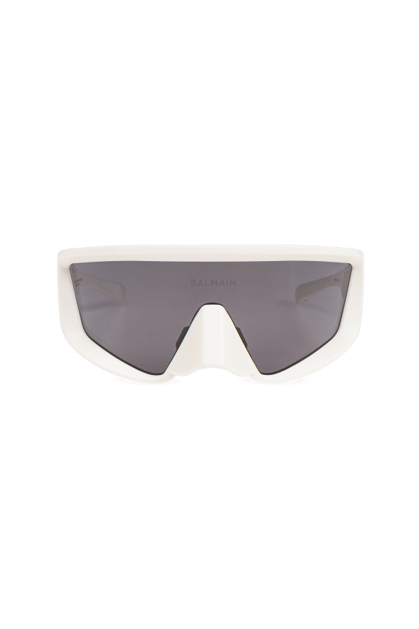 Balmain o1s1wg111025 Size: OS/Espion Sunglasses in White Size ONE SIZE - 1 Thumbnail