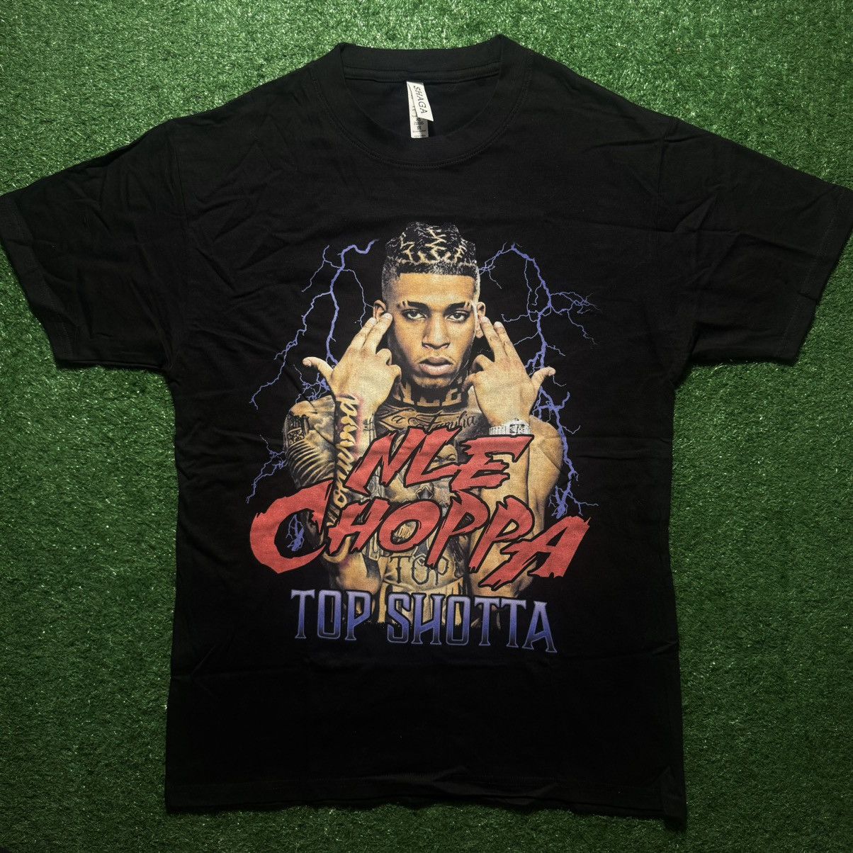 Rap Tees NLE CHOPPA “ TOP SHOTTA “ OFFICIAL WEBSITE MERCH Size US M / EU 48-50 / 2 - 1 Thumbnail