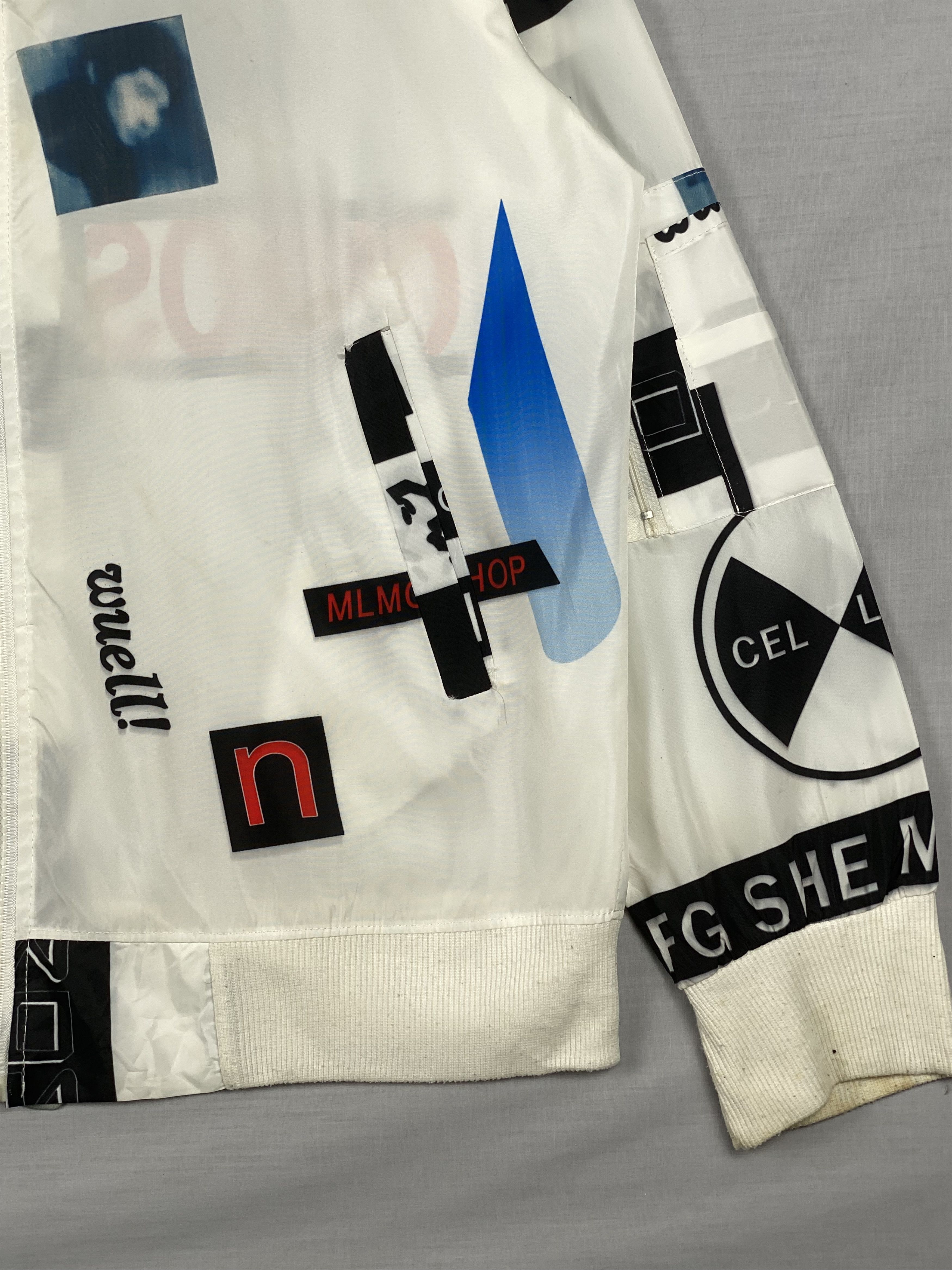 Japanese Brand Vintage Japanese Brand Many Art Zip Up Light Jacket Size US S / EU 44-46 / 1 - 6 Thumbnail