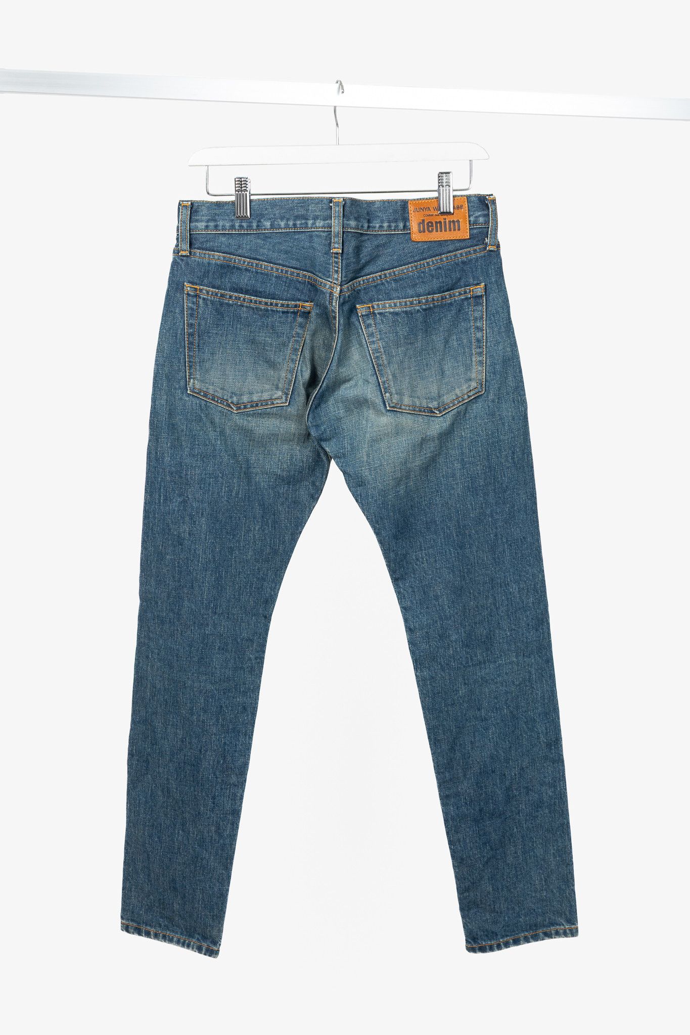 Junya Watanabe Junya Watanabe Comme des Garcons Cotton Denim Slim Jeans Size US 28 / EU 44 - 2 Thumbnail
