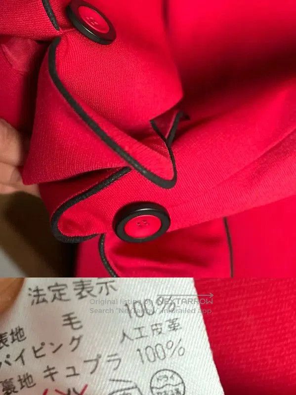 Dior Dior Red Wool Women's Cardigan . Size XXS / US 00 / IT 34 - 2 Thumbnail