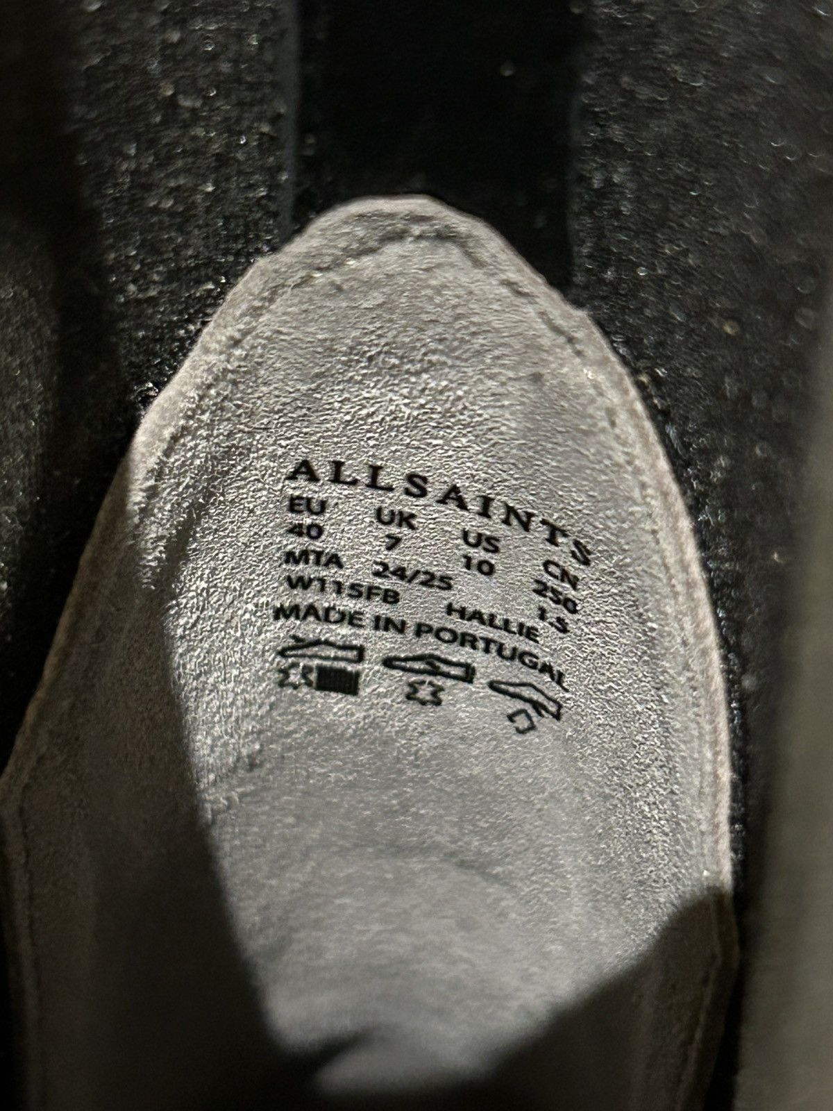 Allsaints Allsaints Hallie Boot - Black Size US 10 / IT 40 - 6 Thumbnail