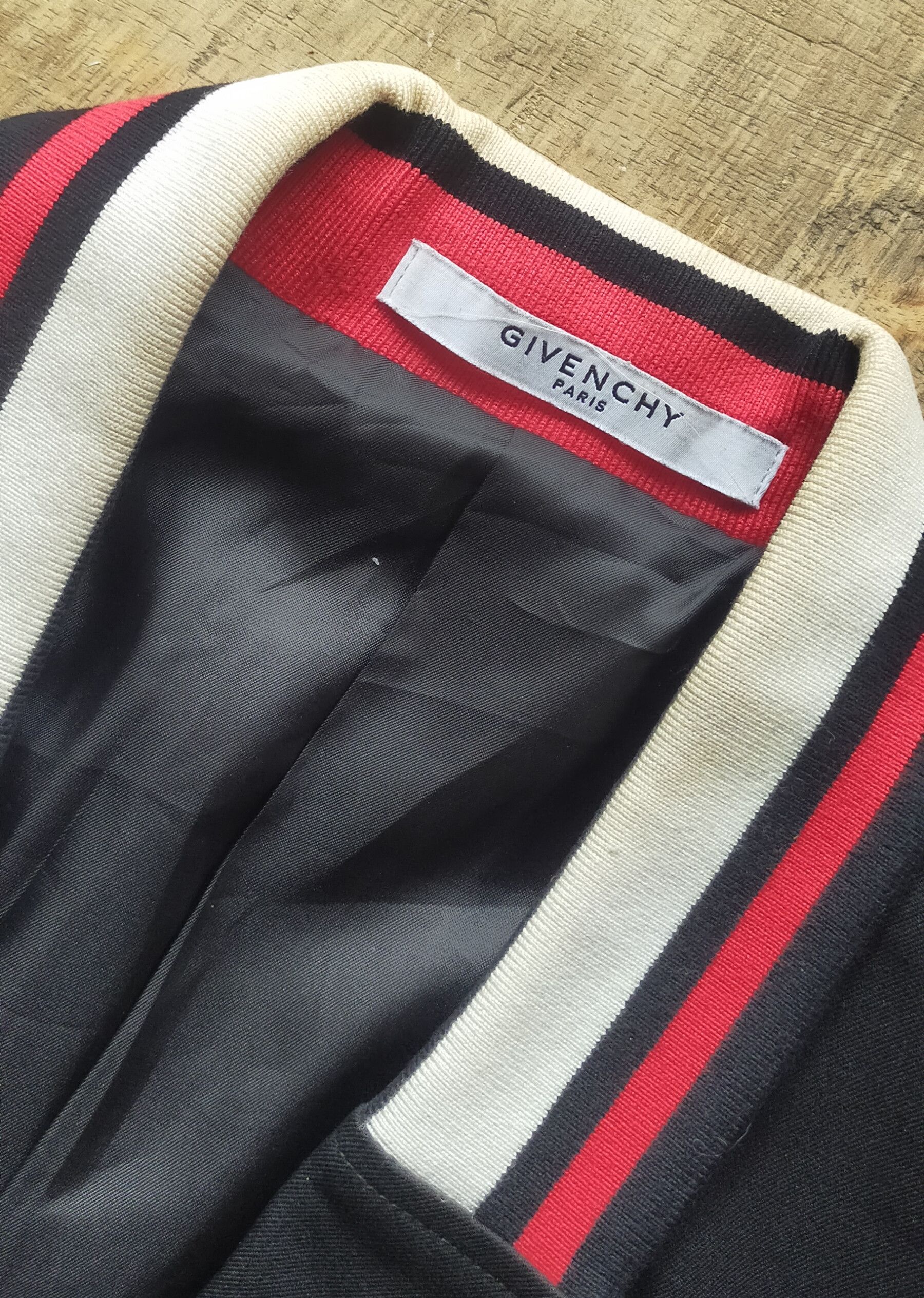 Givenchy GIVENCHY CONTRAST TRIM FELPA HYBRID JACKET Size 50L - 9 Thumbnail