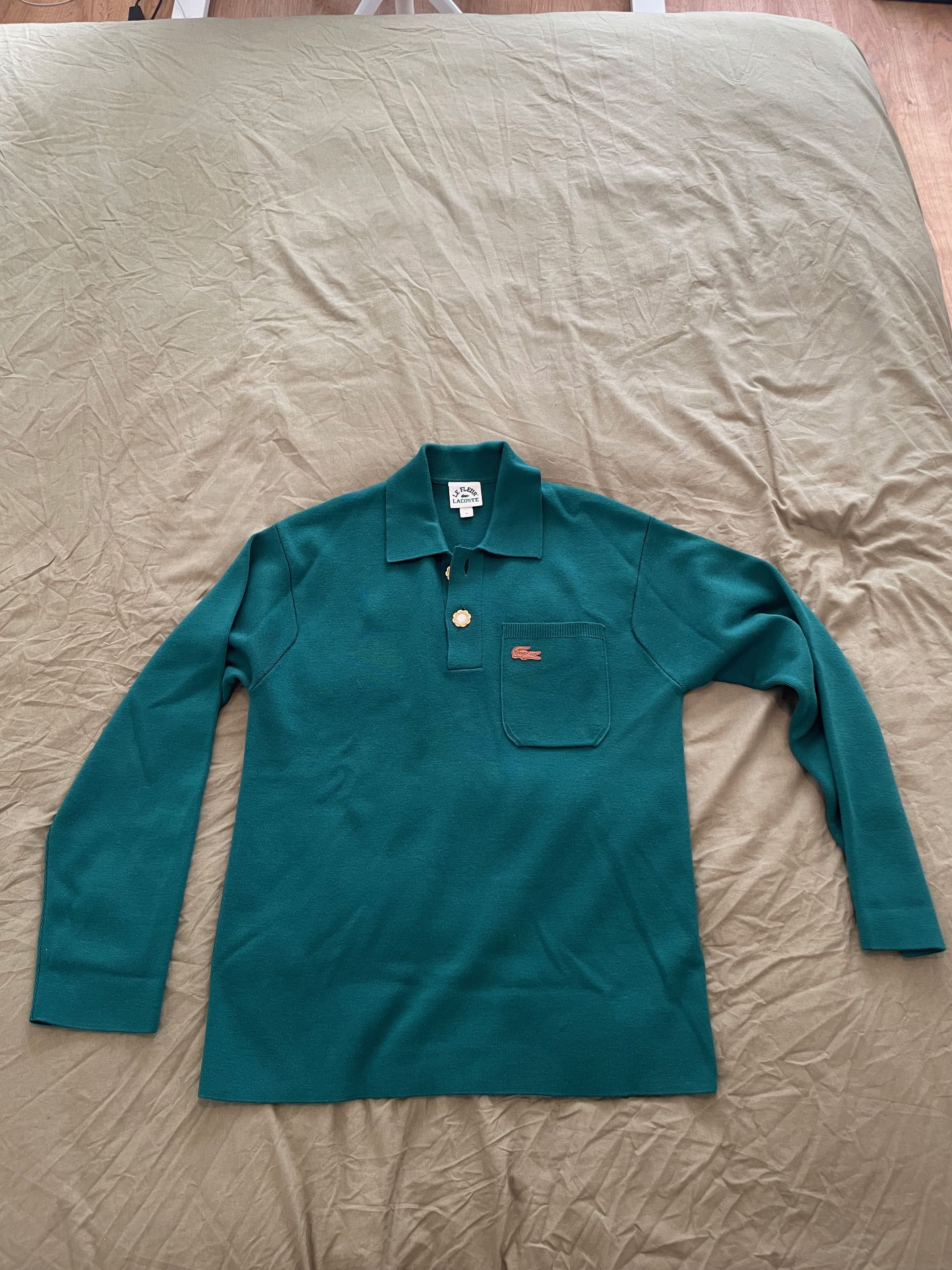 Golf le Fleur × Lacoste Lacoste x le FLEUR Long Sleeved Polo Shirt Size US M / EU 48-50 / 2 - 7 Thumbnail