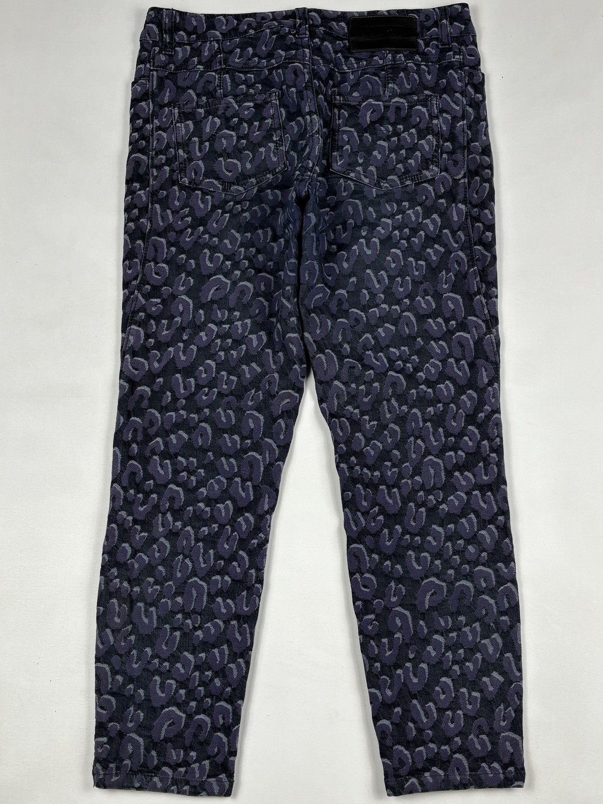 Louis Vuitton F/W 2012 Stephen Sprouse Leopard Ankle Zip Jeans Size 32" / US 10 / IT 46 - 6 Thumbnail