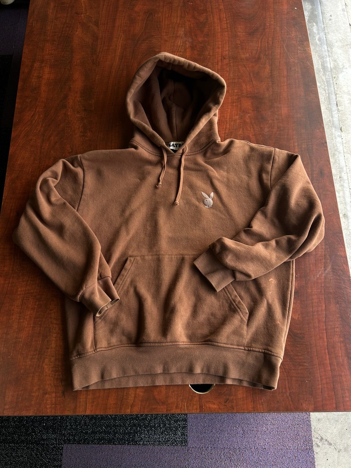 Pacsun × Playboy Playboy Brown Hoodie Size US M / EU 48-50 / 2 - 2 Thumbnail