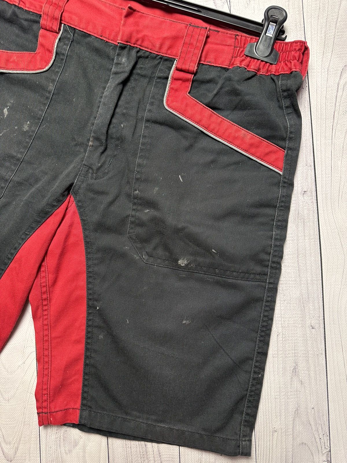 Dickies × Vintage Vintage Dickies cargo shorts size M red line rare distressed Size US 32 / EU 48 - 5 Thumbnail
