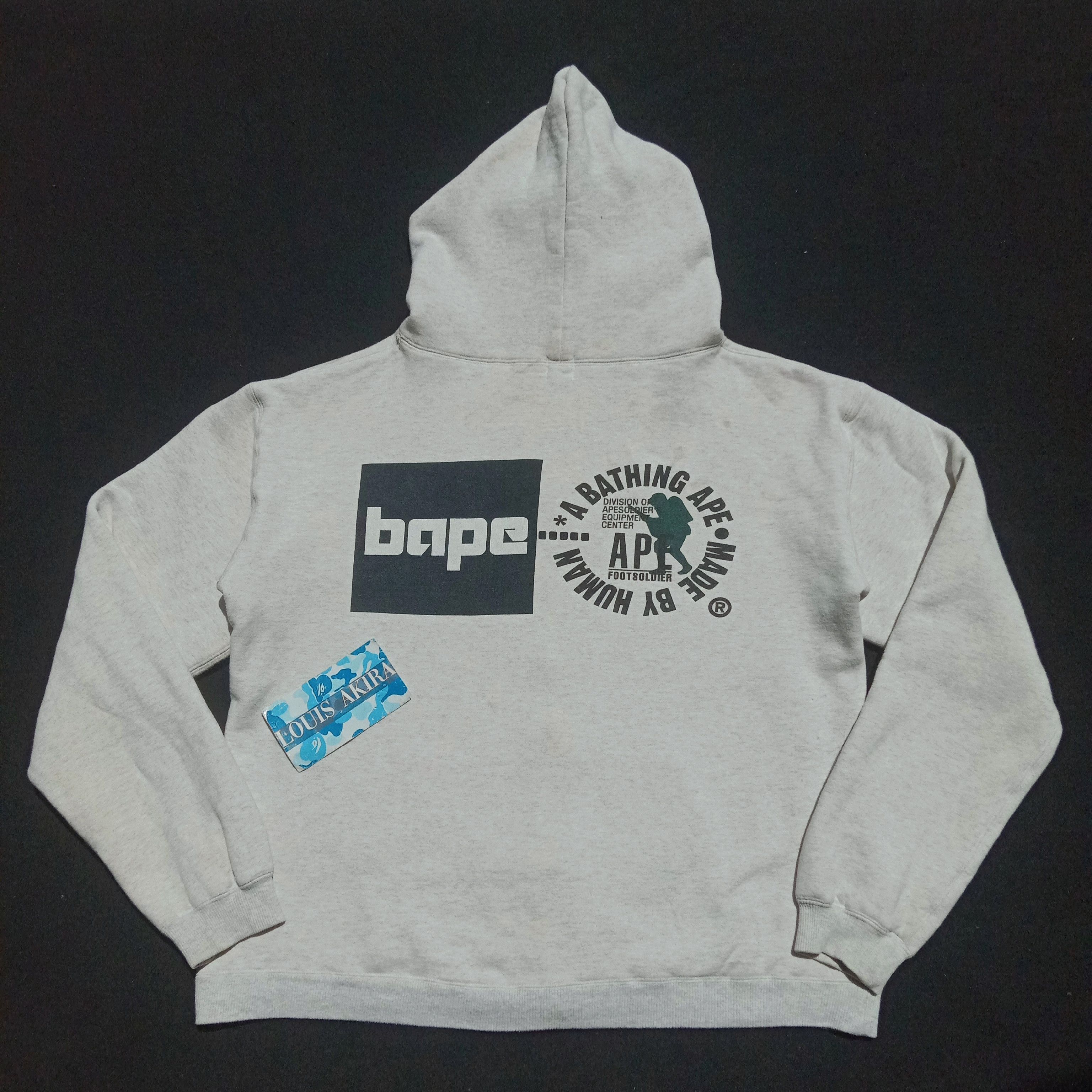 Bape Bape Zip Hoodie (1999) Size US XL / EU 56 / 4 - 1 Thumbnail