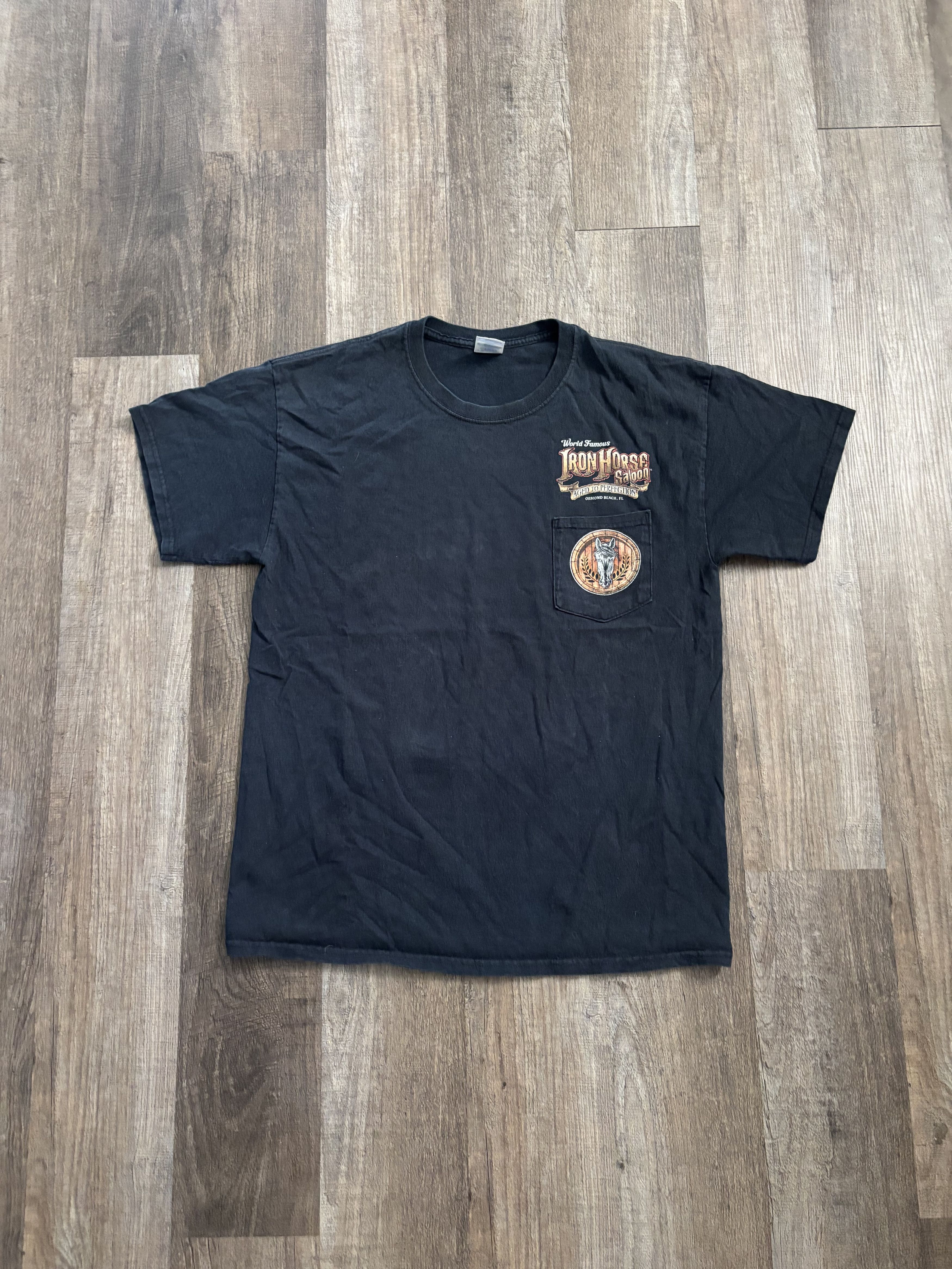 Gildan 2014 Iron Horse Saloon Graphic Tee Shirt Size US L / EU 52-54 / 3 - 2 Thumbnail