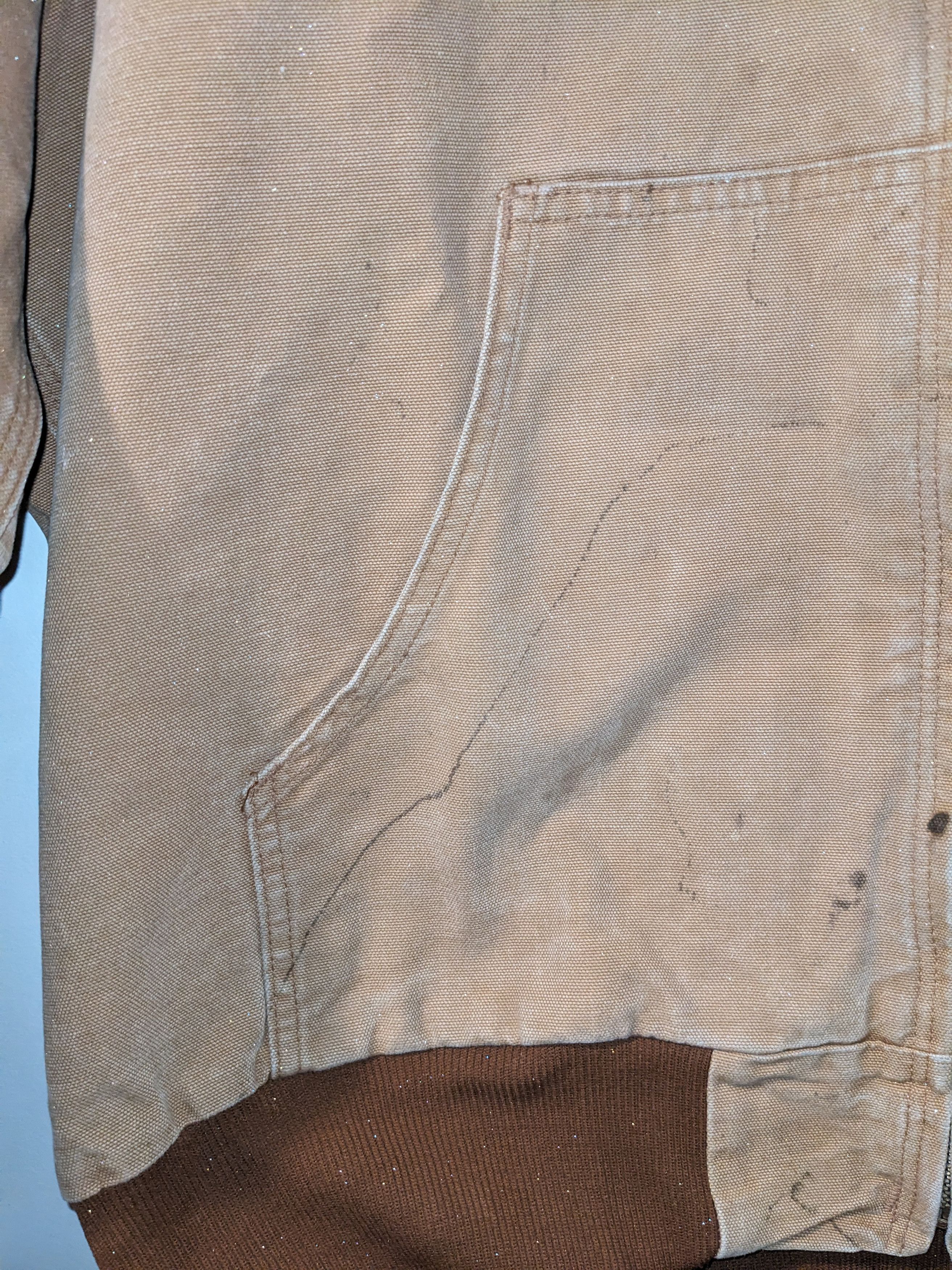 Carhartt × Vintage Vintage Carhartt J247 BRN Duck Canvas Full Zip Jacket Size US XL / EU 56 / 4 - 9 Thumbnail