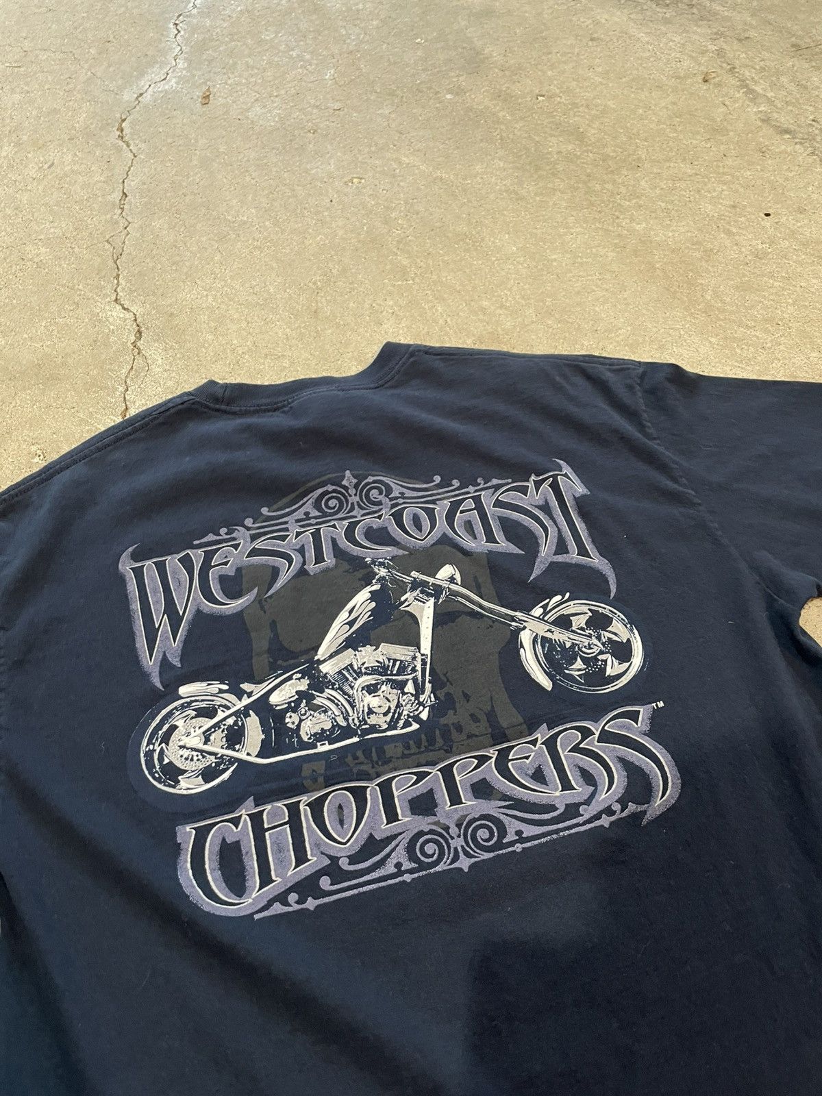West Coast Choppers Vintage West Coast Chopper Iron Cross Shirt Size US XL / EU 56 / 4 - 5 Thumbnail