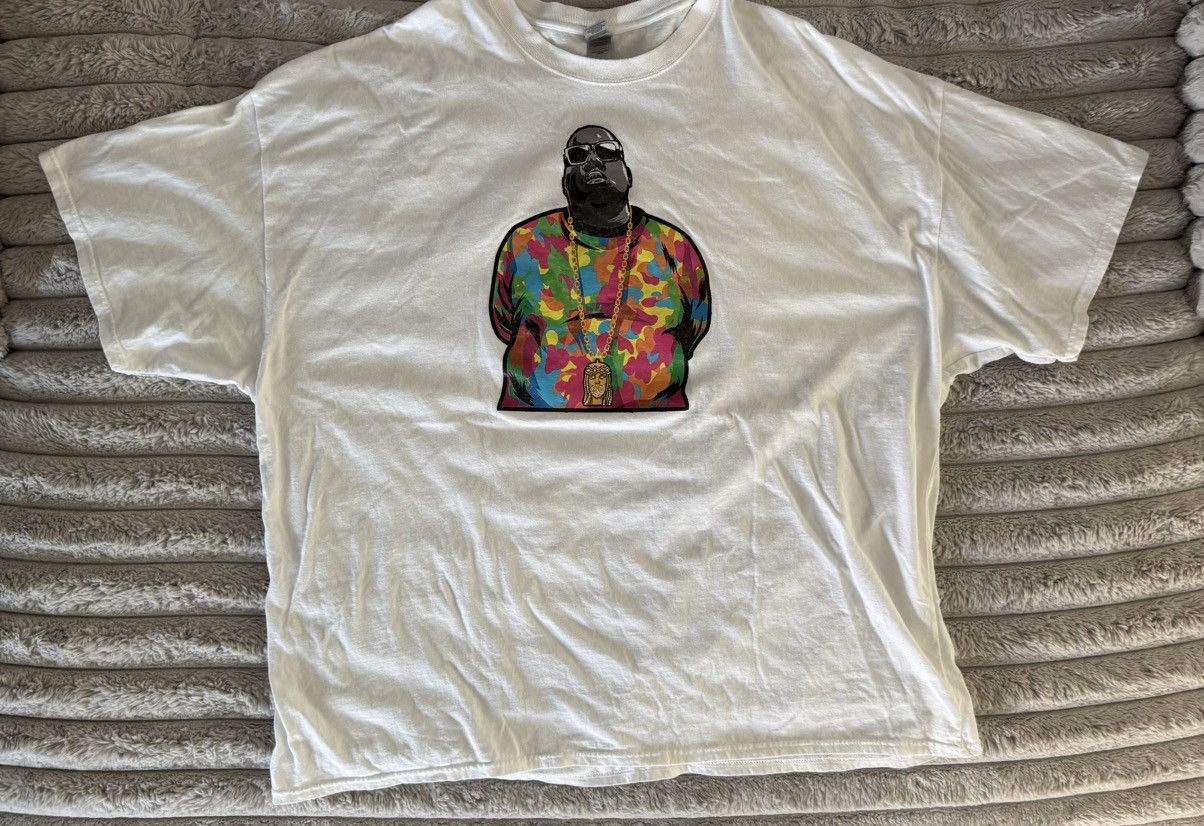 Rap Tees notorious BIG 4XL biggie smalls jesus piece oversized tee Size US XXL / EU 58 / 5 - 6 Thumbnail