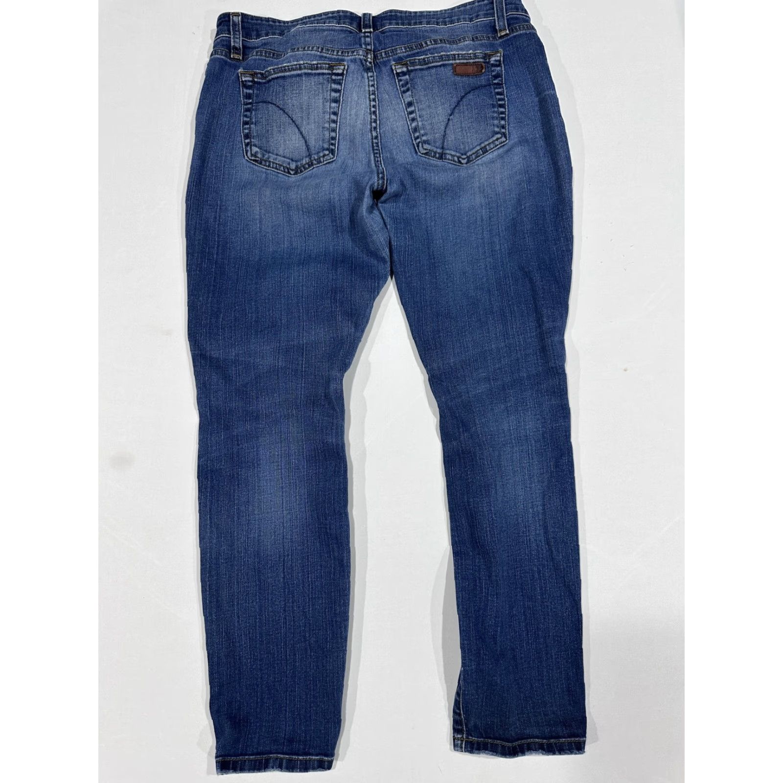Vintage Joes Jeans Womens Jeans 29 Blue Skinny Ankle Distressed Stretch Denim Cotton Size 29" - 7 Thumbnail