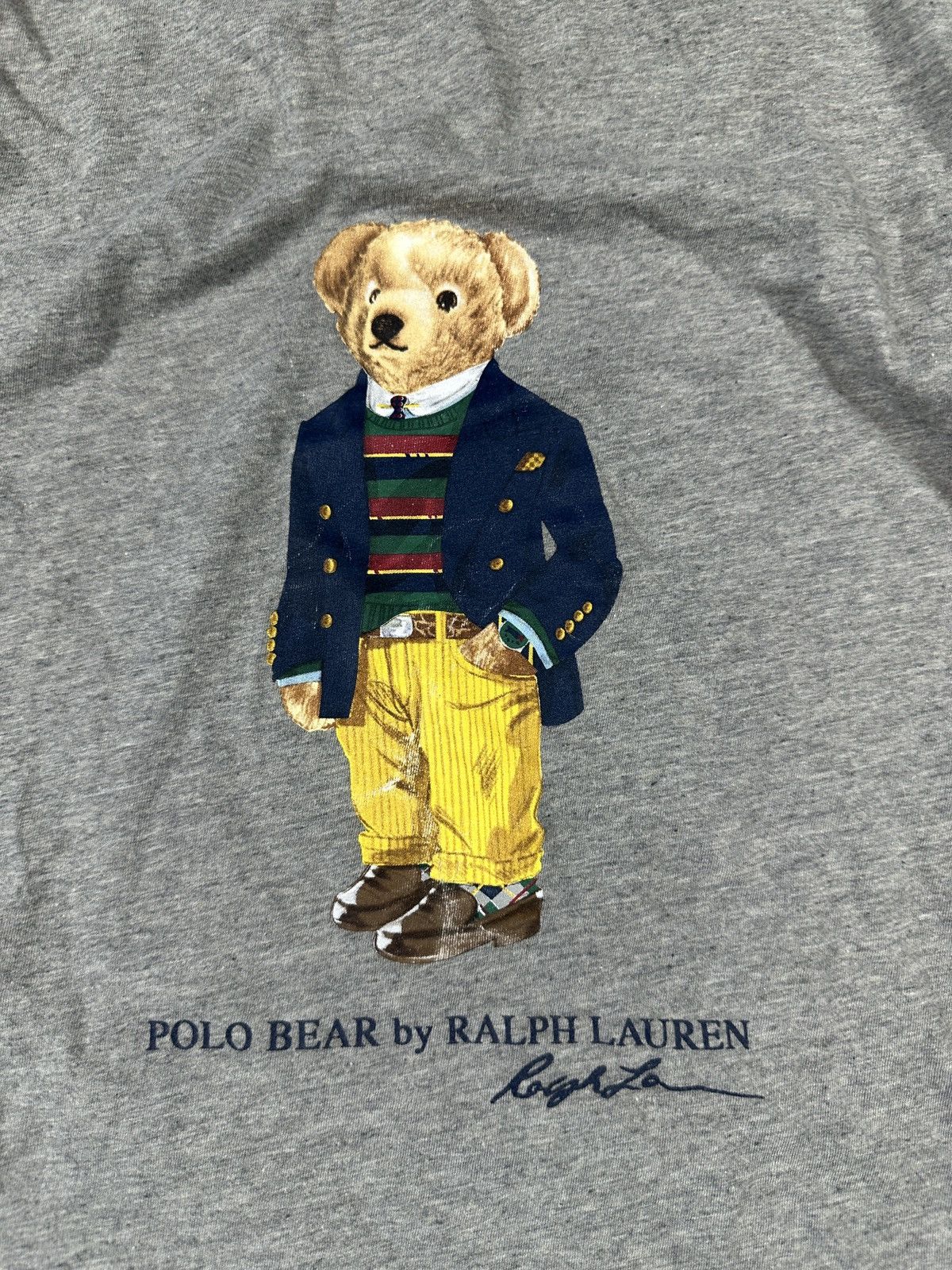 Polo Ralph Lauren Y2K Polo Ralph Lauren Bear Big Logo Rare Style M Casual Size US M / EU 48-50 / 2 - 2 Thumbnail