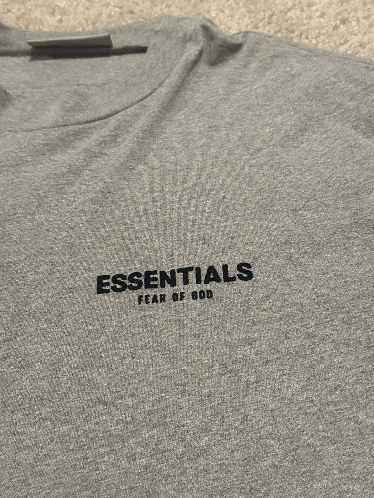 Essentials FEAR OF GOD ESSENTIALS Dark Oatmeal TShirt Size US L / EU 52-54 / 3 - 2 Thumbnail