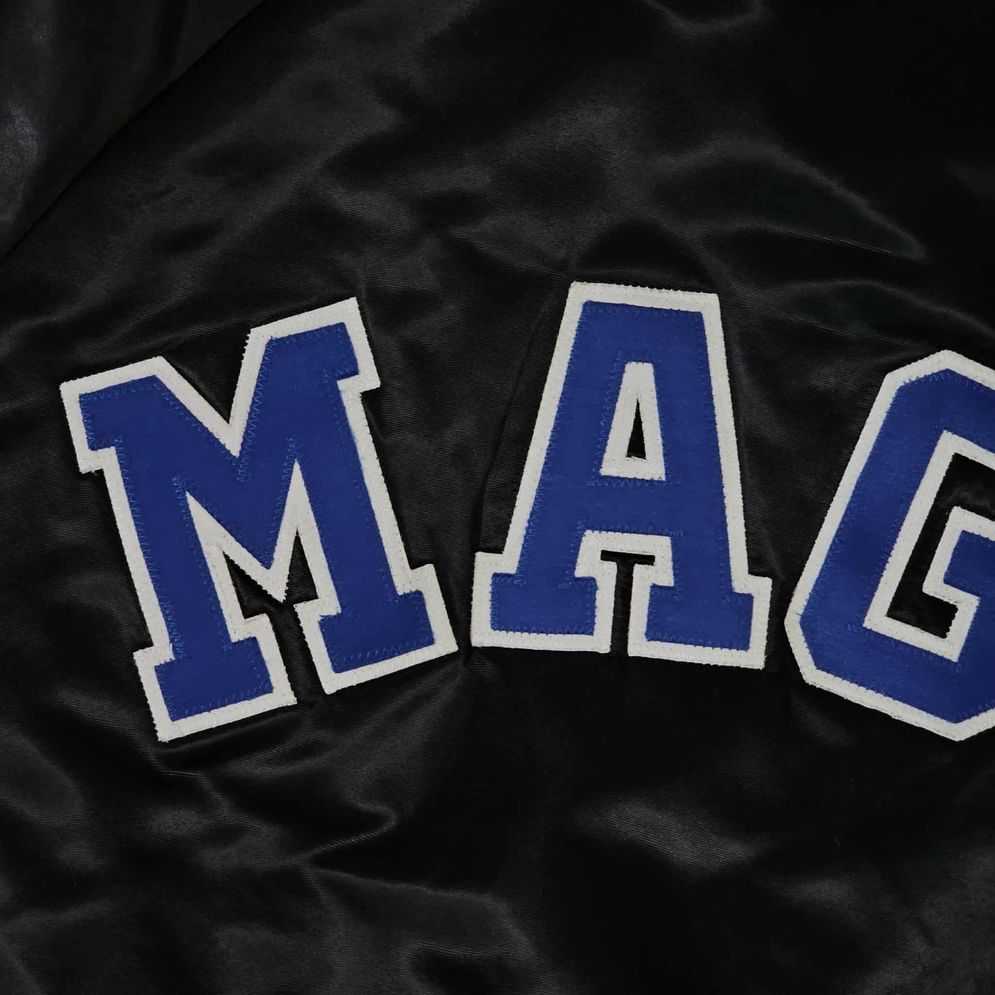 NBA Orlando Magic Vintage 90s Chalk Line Satin Bomber Jacket Size US L / EU 52-54 / 3 - 6 Thumbnail