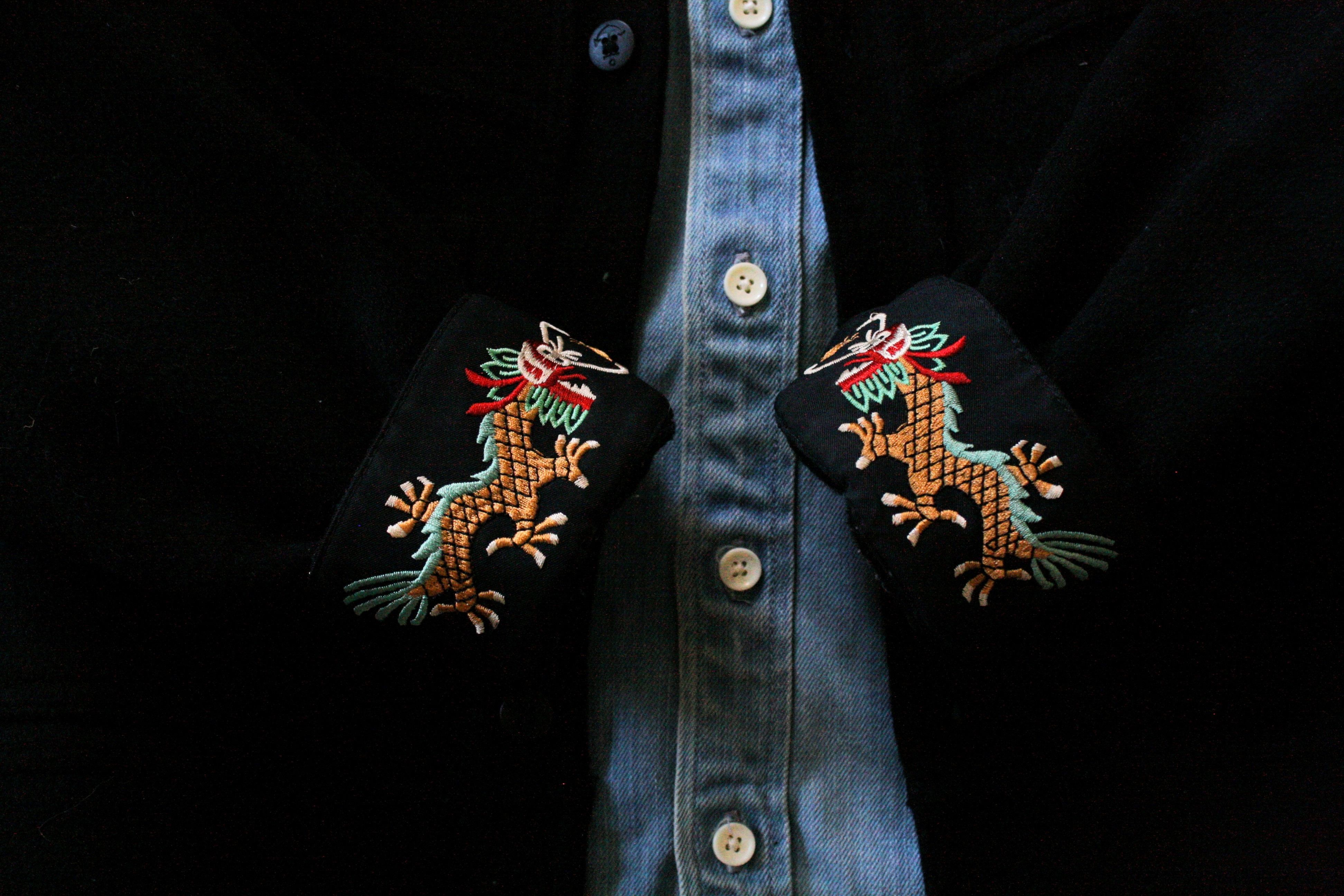 Other Vintage Hand-made Sukajan Souvenir Jacket 100% Wool Size US S / EU 44-46 / 1 - 2 Thumbnail