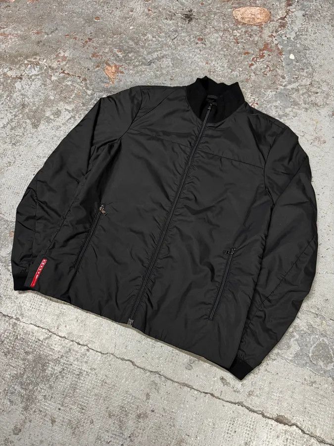 Prada AW2007 Prada Black Nylon Jacket Size US M / EU 48-50 / 2 - 2 Thumbnail