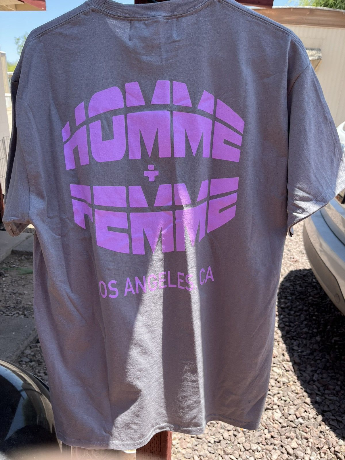 Homme + Femme La HOMME FEMME “Respect” tee Size US L / EU 52-54 / 3 - 2 Thumbnail