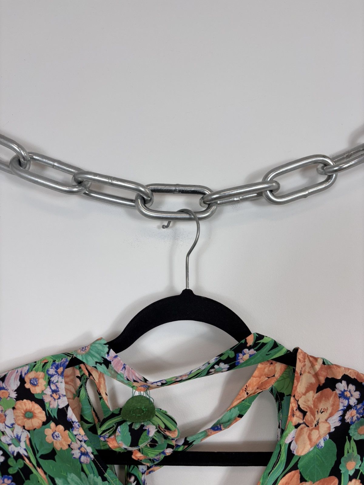 Sandro Sandro NWT Women’s Reda Floral Print Boho Silk Blouse Top Size S / US 4 / IT 40 - 4 Thumbnail