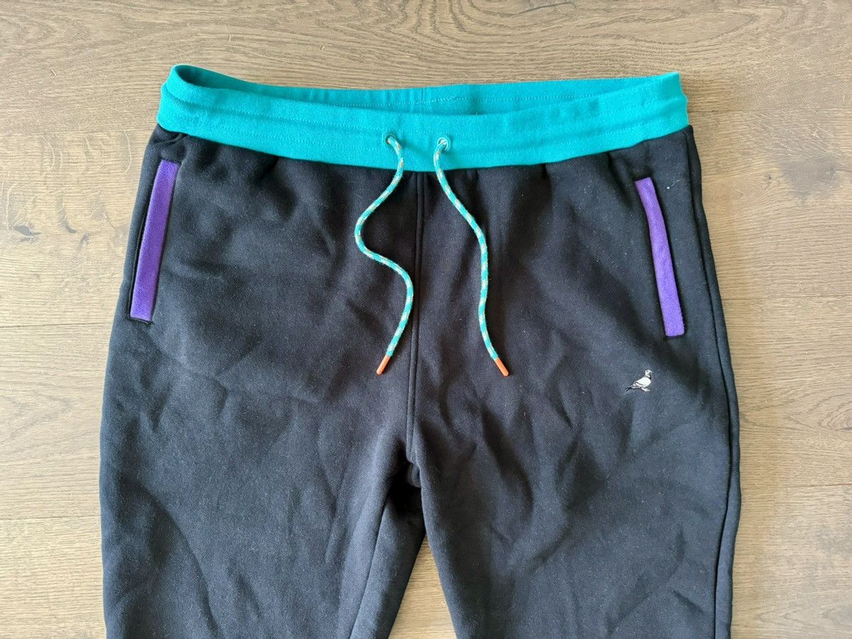Staple Staple Pigeon Ankle Zip Black Sweat Pants Size US 36 / EU 52 - 2 Thumbnail