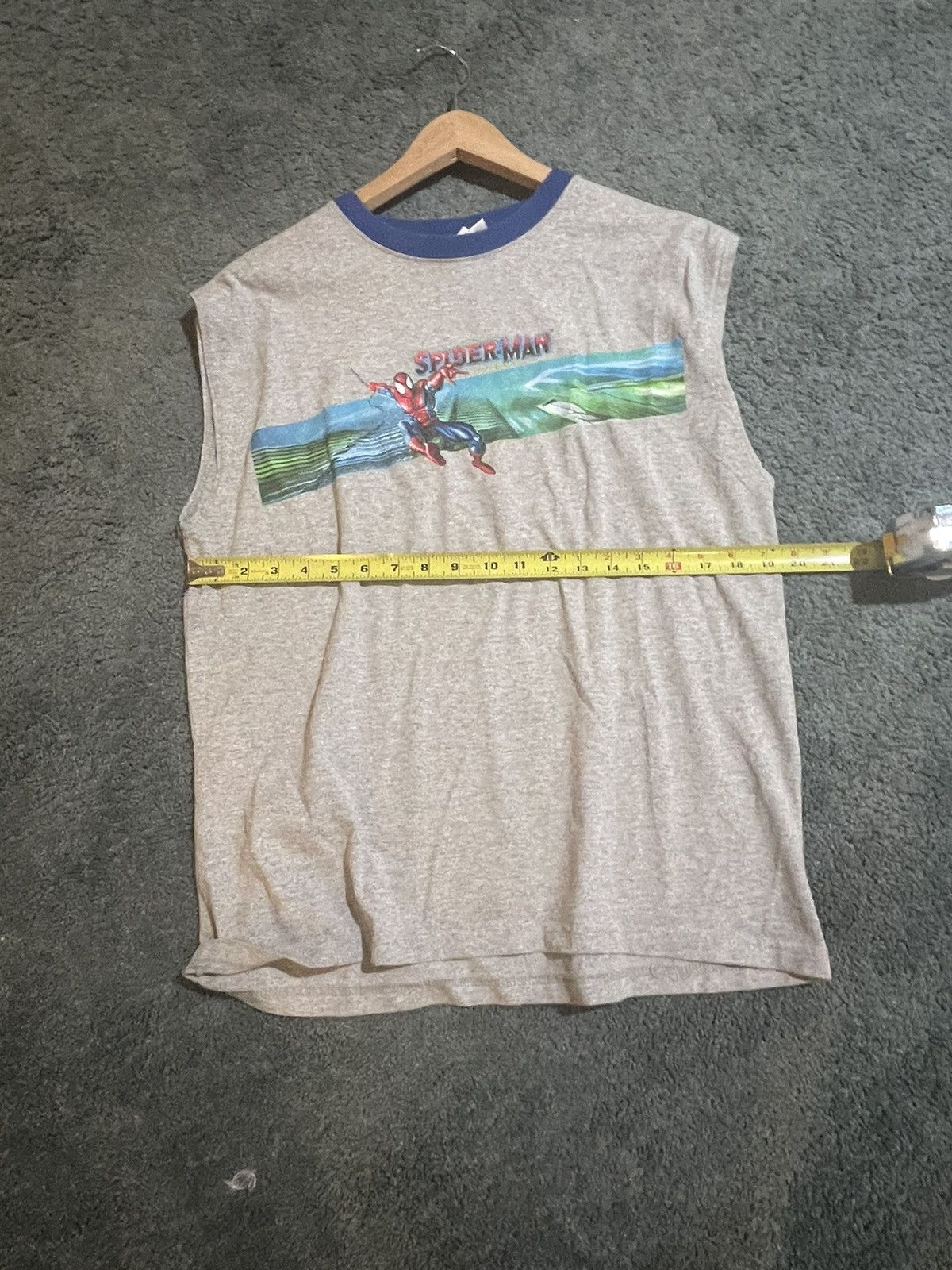 Marvel Comics × Universal Studios × Vintage Vintage 2000s Universal Studios Spiderman Tank Top Small Size US S / EU 44-46 / 1 - 6 Thumbnail
