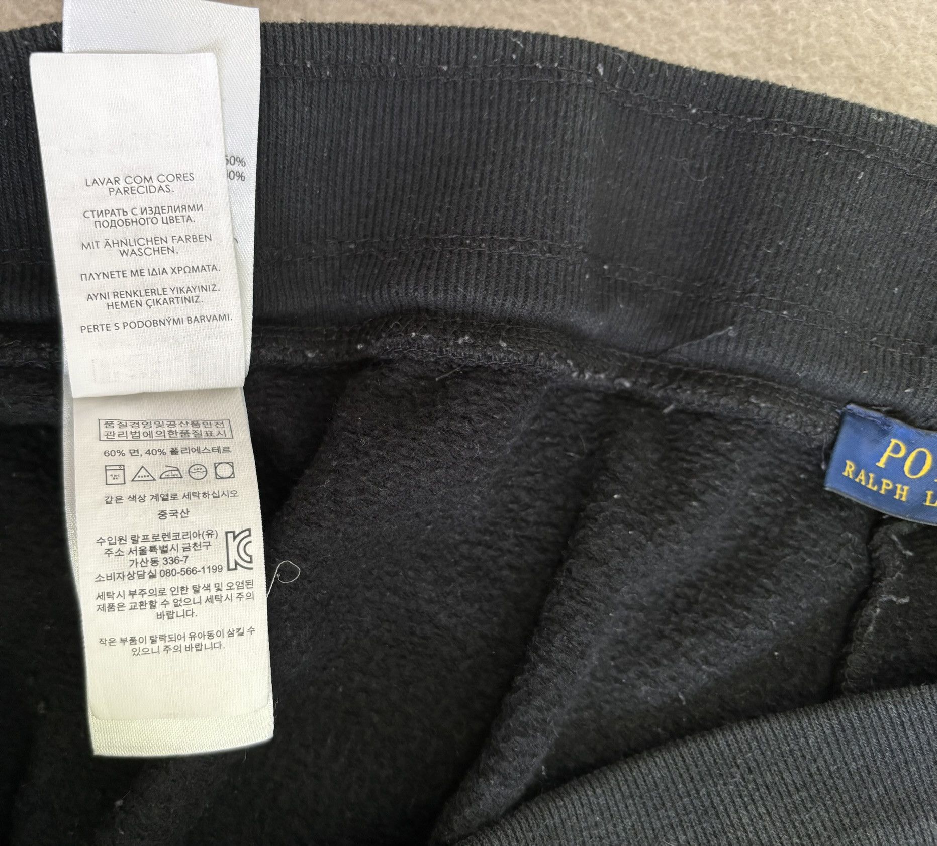 Polo Ralph Lauren Polo Ralph Lauren black sweatpants medium Size 29" - 18 Thumbnail