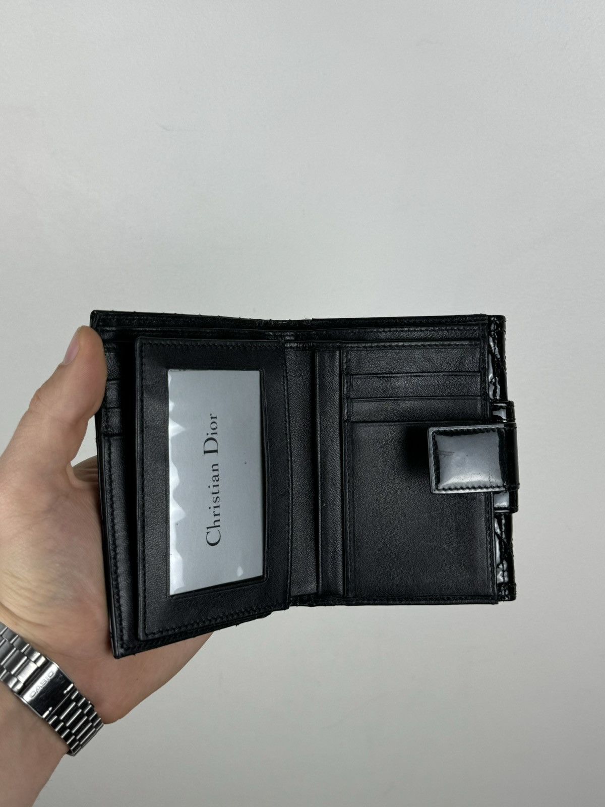 Christian Dior Monsieur × Dior Rare leather wallet Christian Dior Miss Dior original luxury Size ONE SIZE - 3 Thumbnail