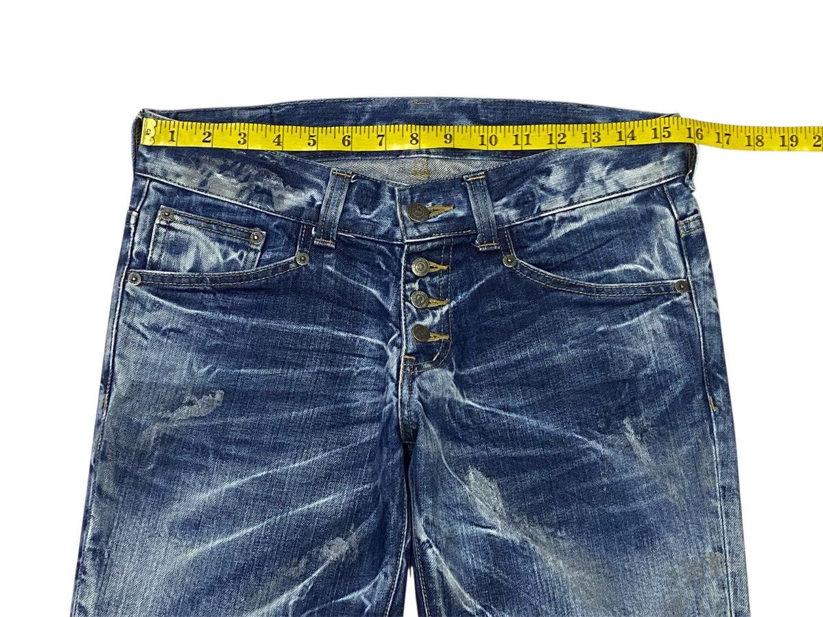 Tornado Mart 💃 Tornado Mart Flare Mudwash Whiskers Denim Pants Size US 30 / EU 46 - 14 Thumbnail