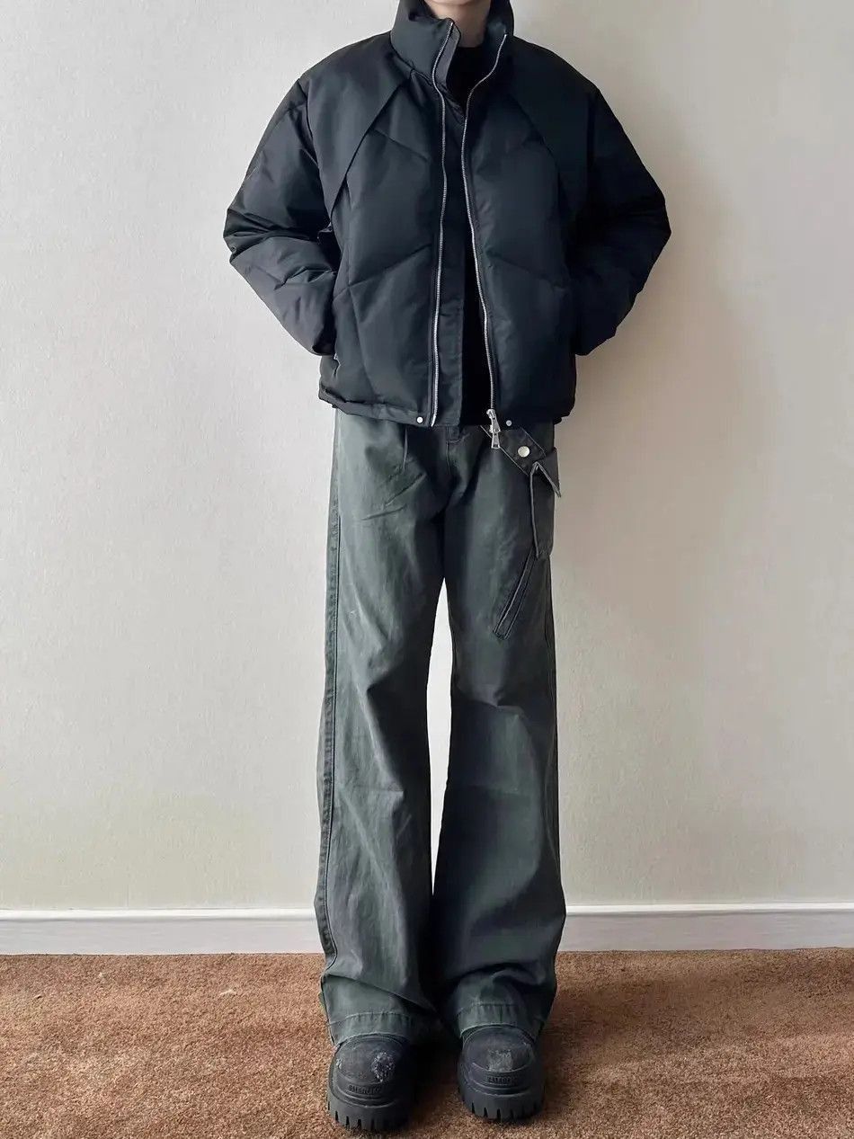 Japanese Brand Retro waist bag straight tube micro flared jeans Size US 32 / EU 48 - 4 Thumbnail