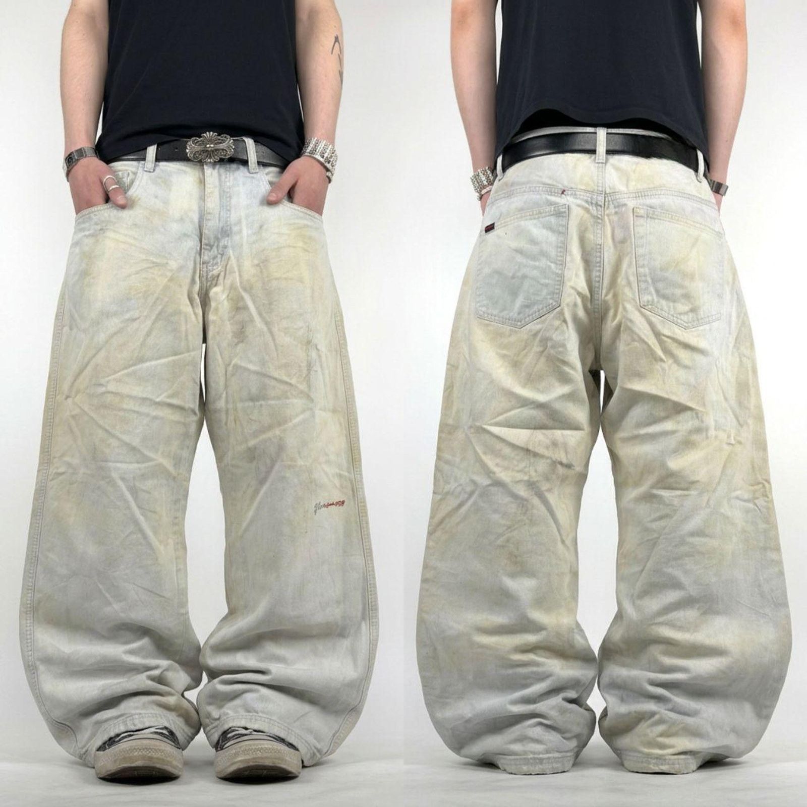 Oakley × Vintage Vintage Oakley Archival Baggy Jeans Y2K 32 | Grailed